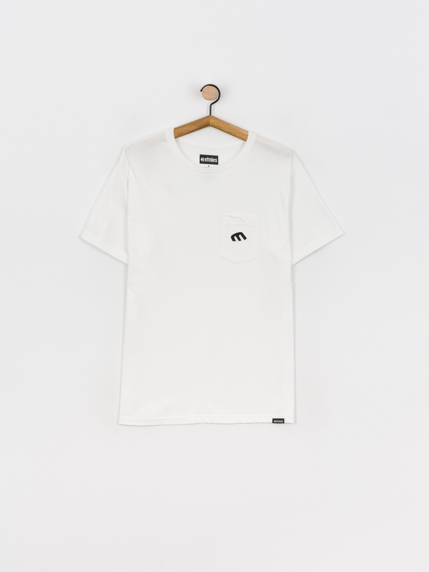 T-shirt Etnies Style E Pocket (white)