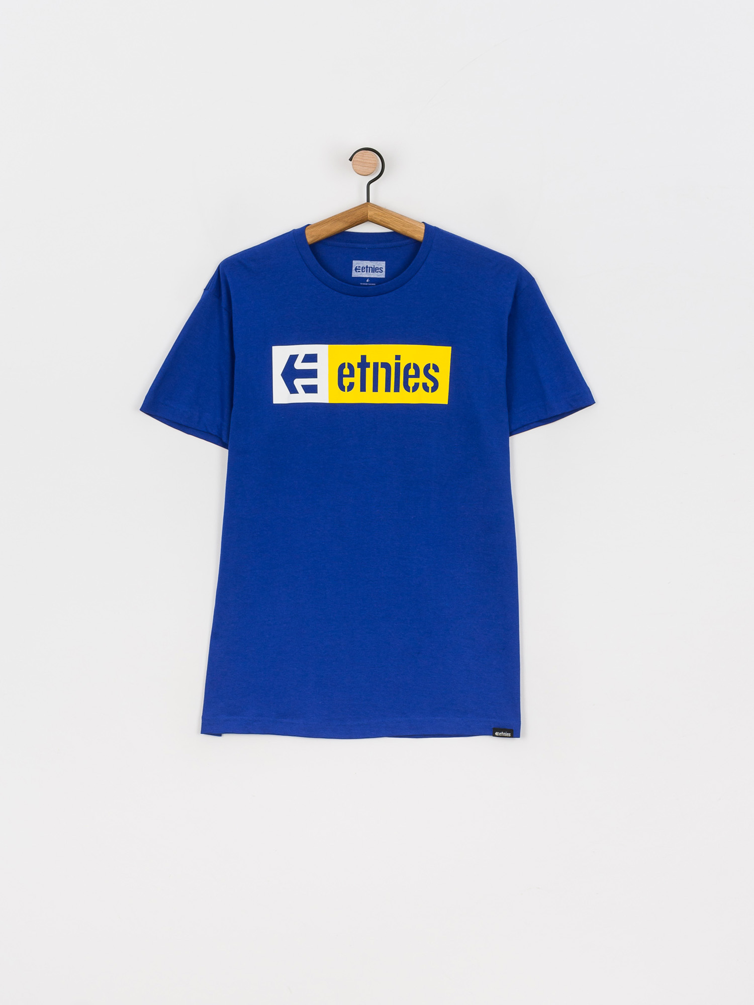 T-shirt Etnies New Box (royal/orange/white)