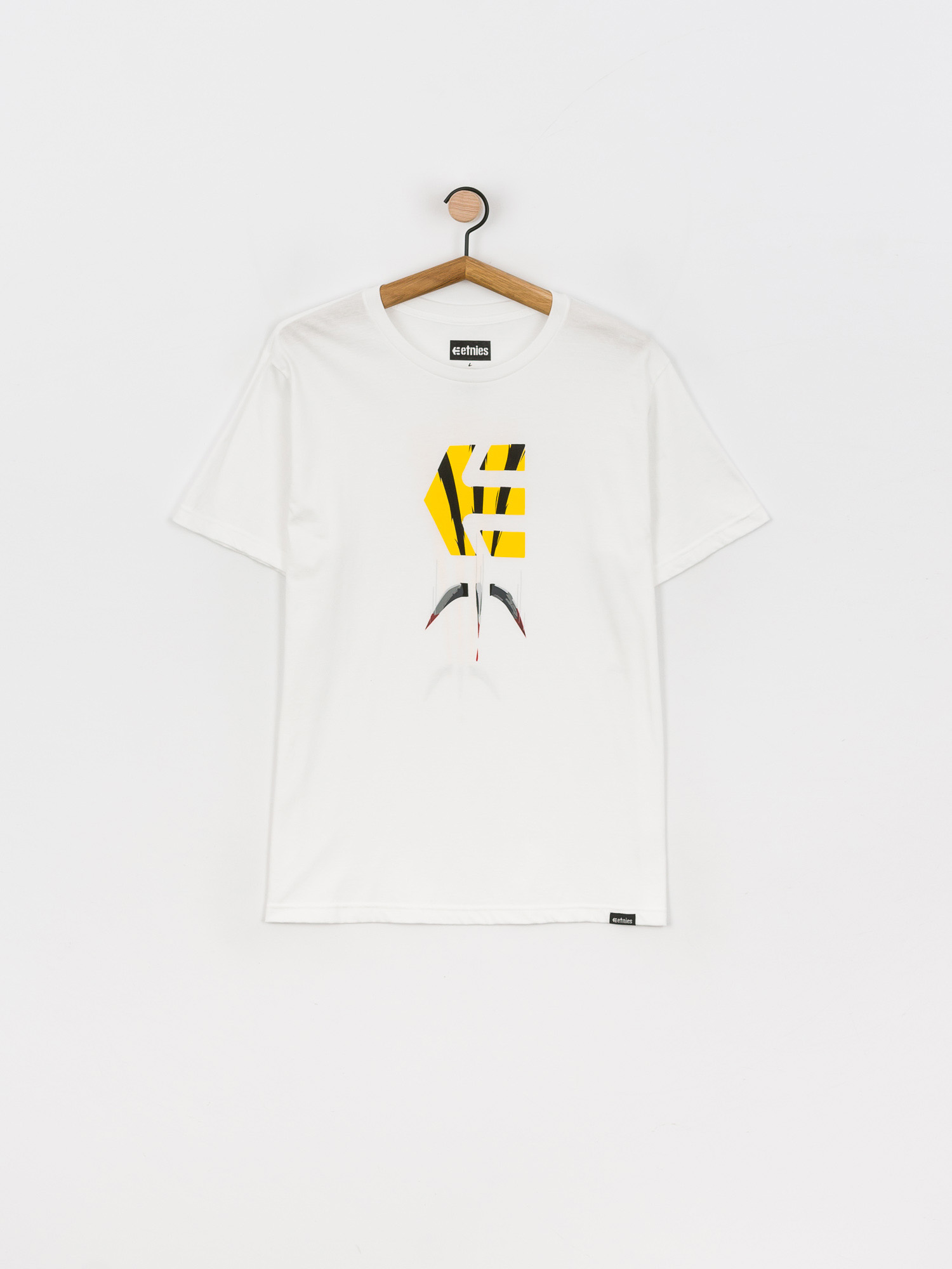 T-shirt Etnies Wolverine Claw (white)