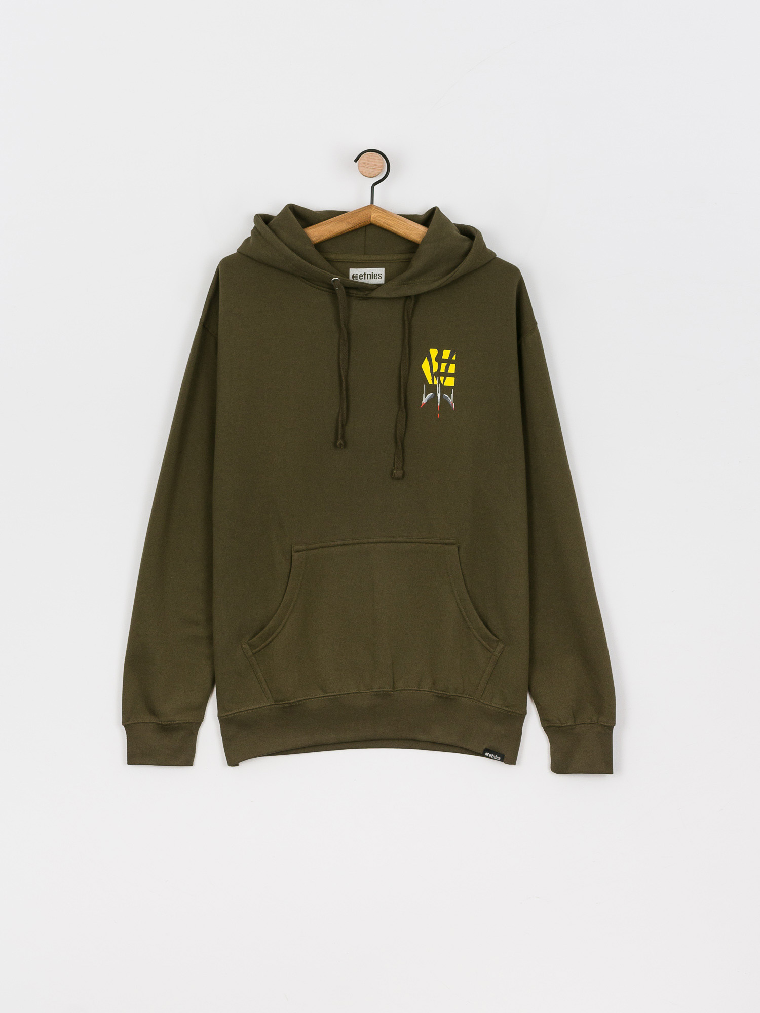 Bluza z kapturem Etnies Wolverine Claw HD (military)