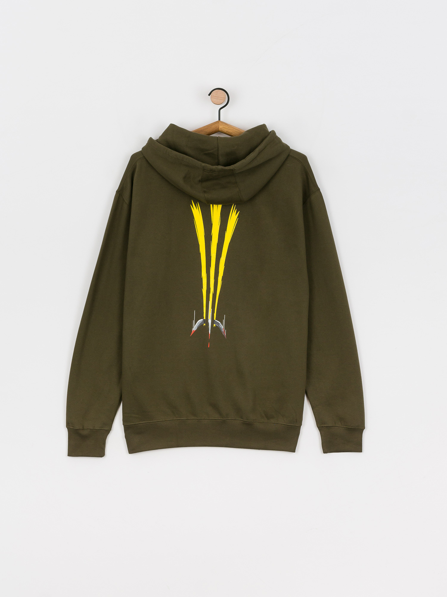 Bluza z kapturem Etnies Wolverine Claw HD (military)