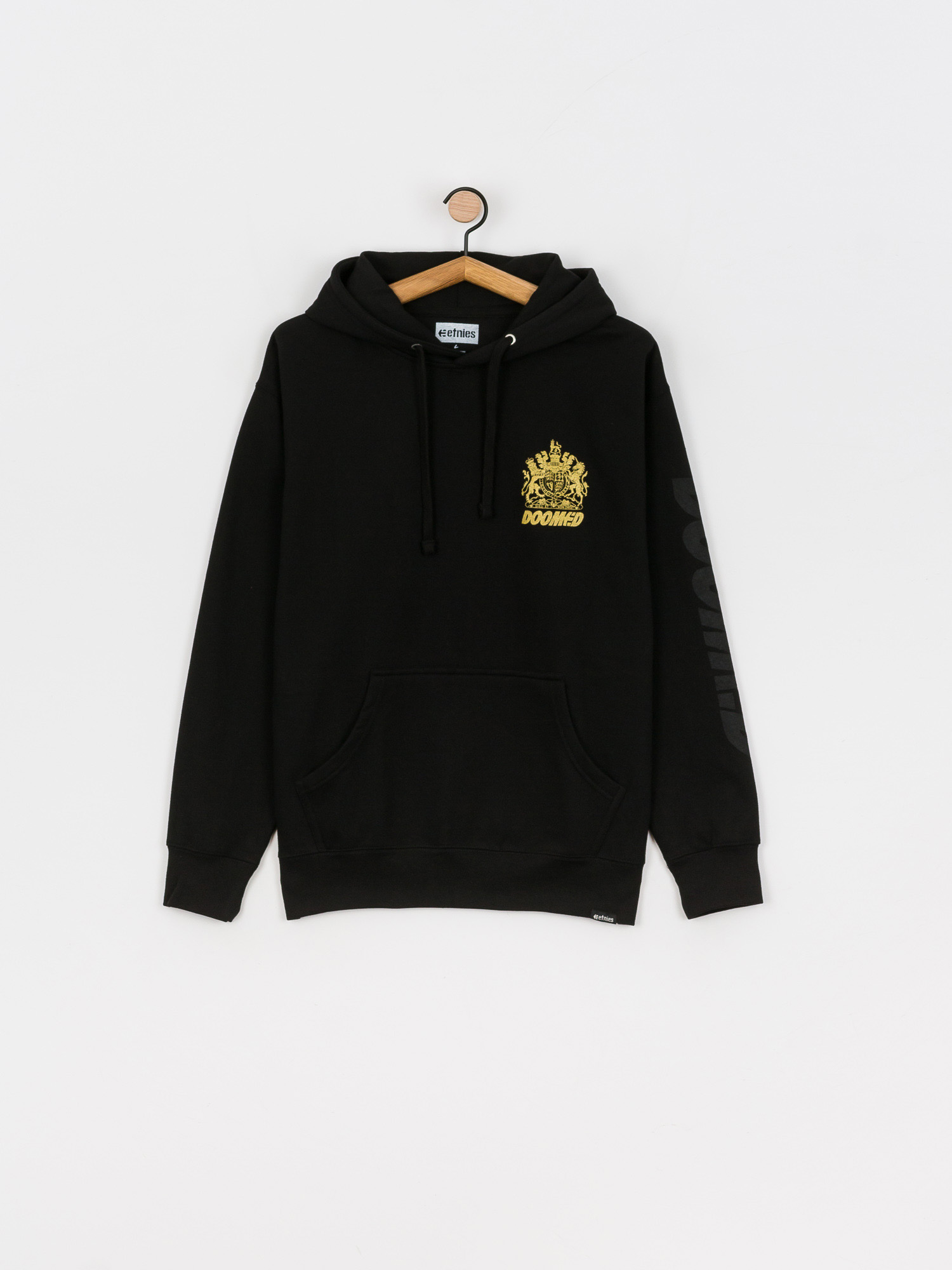 Bluza z kapturem Etnies Doomed Crest HD (black)