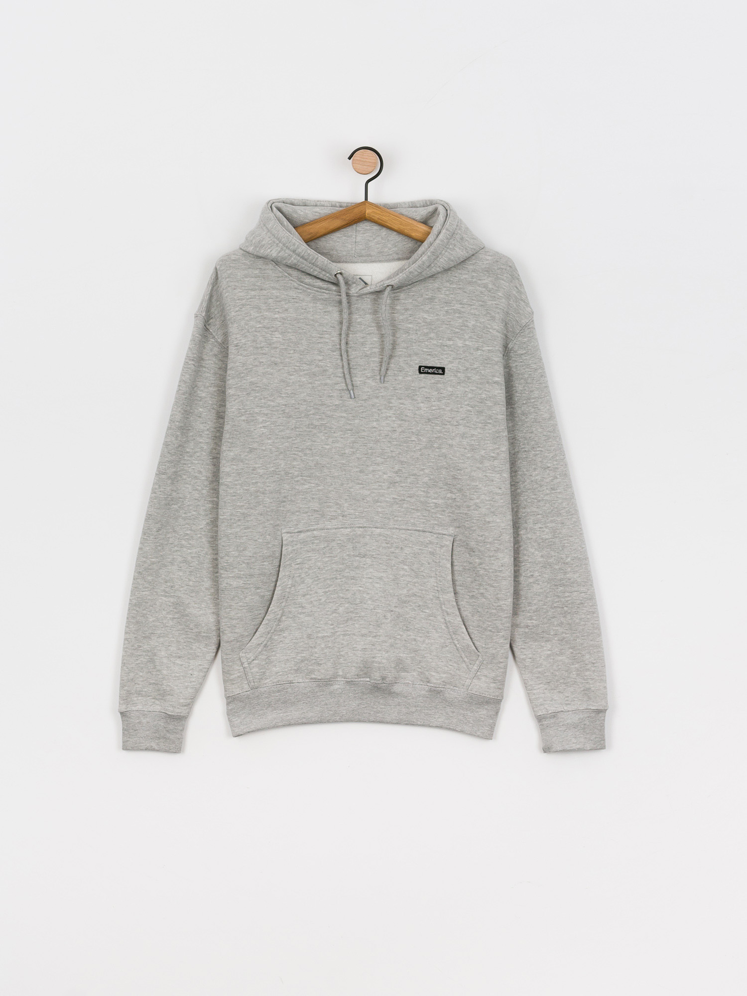 Bluza z kapturem Emerica Micro Pure Patch HD (grey/heather)