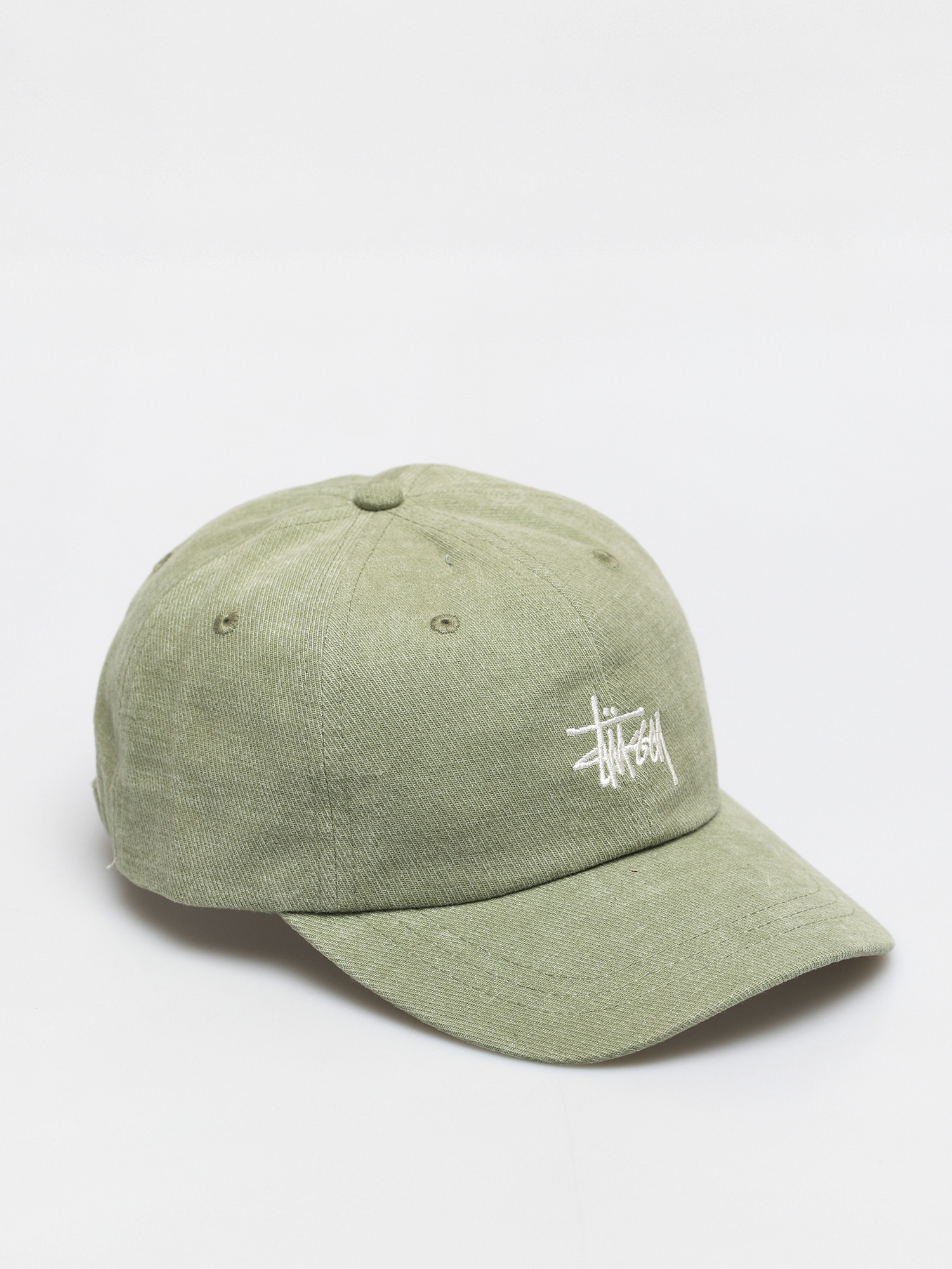 Czapka z daszkiem Stussy Stock Low Pro (light olive)