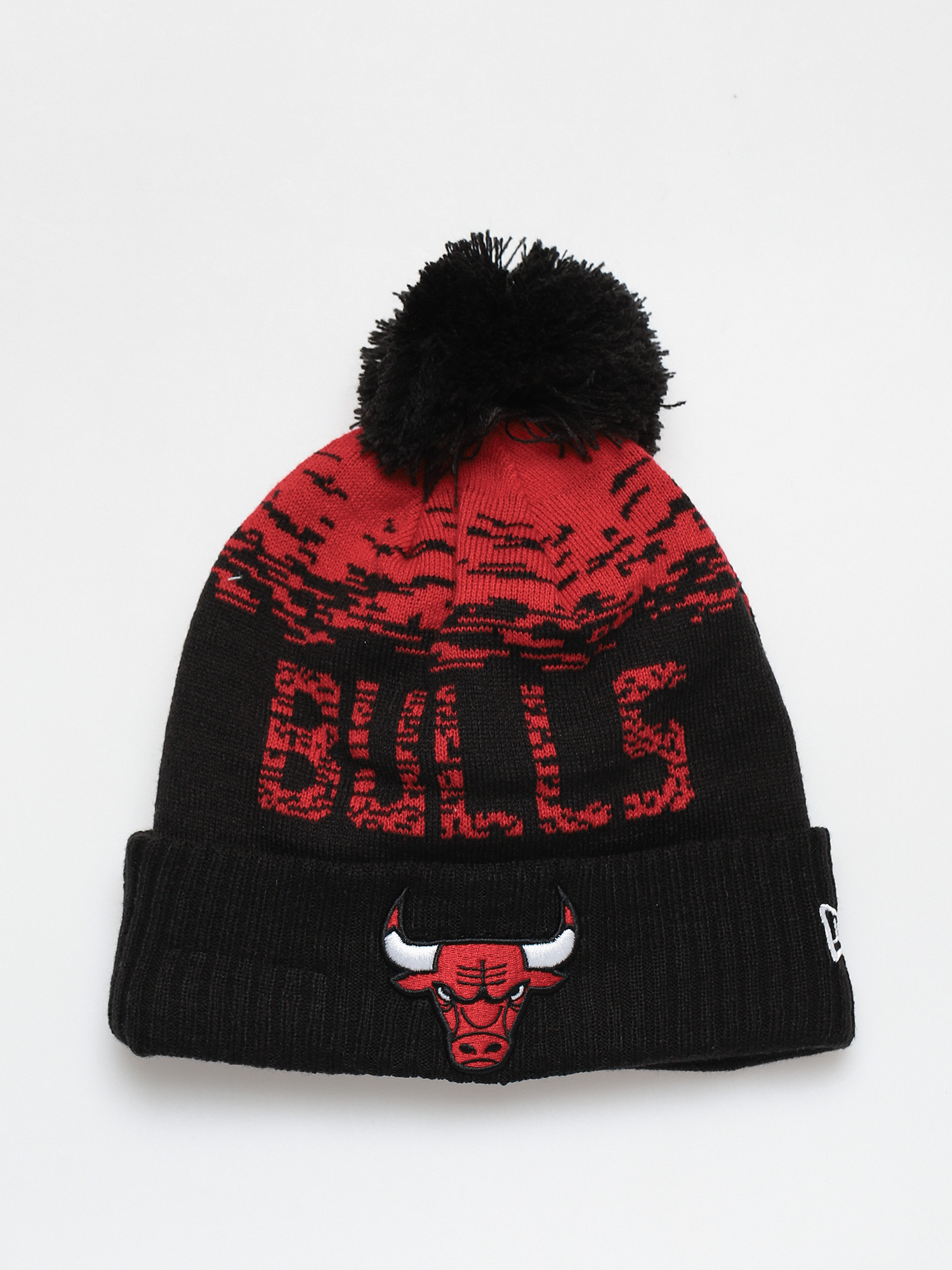Czapka zimowa New Era Nba Sport Knit Chicago Bulls (black)