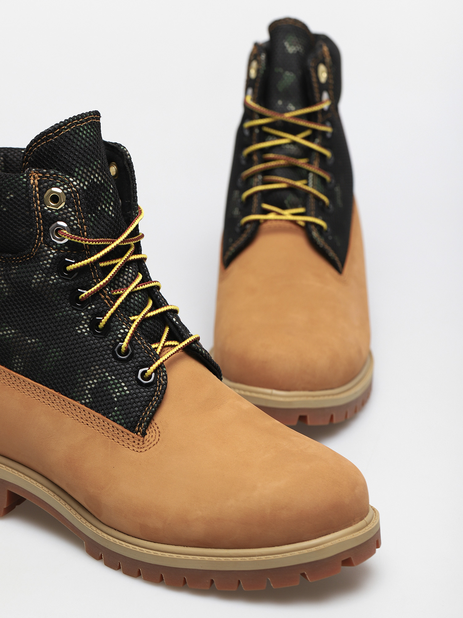 Buty Timberland 6 Heritage WP (black nubuck camo)
