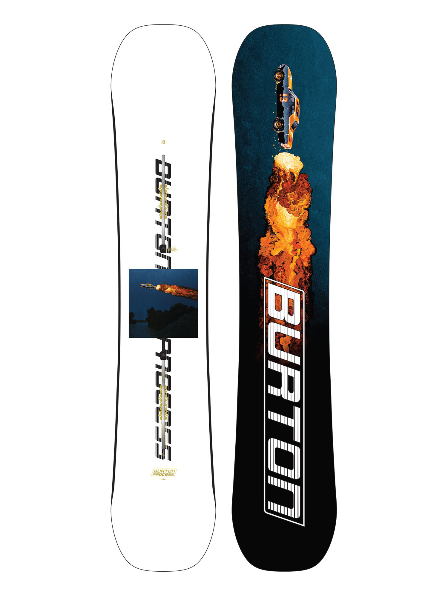 Męska Deska snowboardowa Burton Process (assorted)