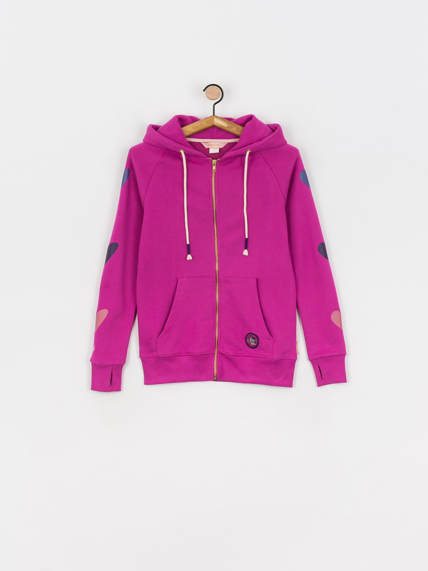 Bluza z kapturem Femi Stories Andel ZHD Wmn (dpnk)