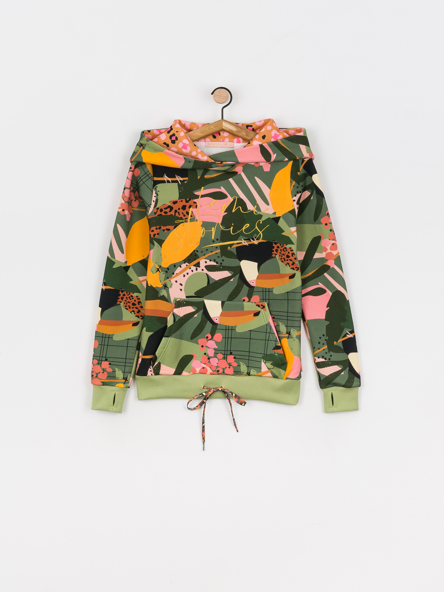 Bluza z kapturem Femi Stories Rum HD Wmn (tcn)