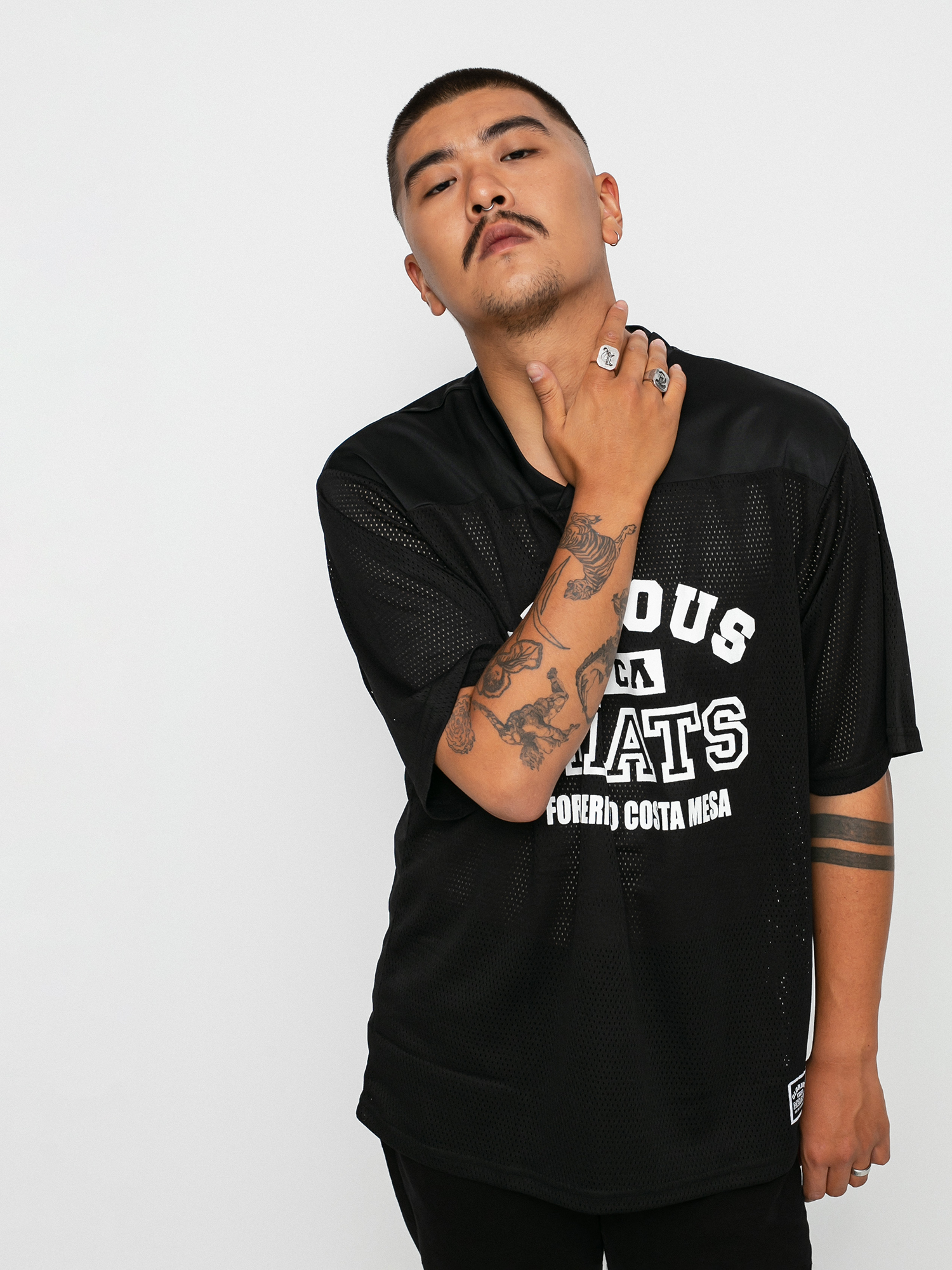 T-shirt RVCA Matty Practice Jerse (black)