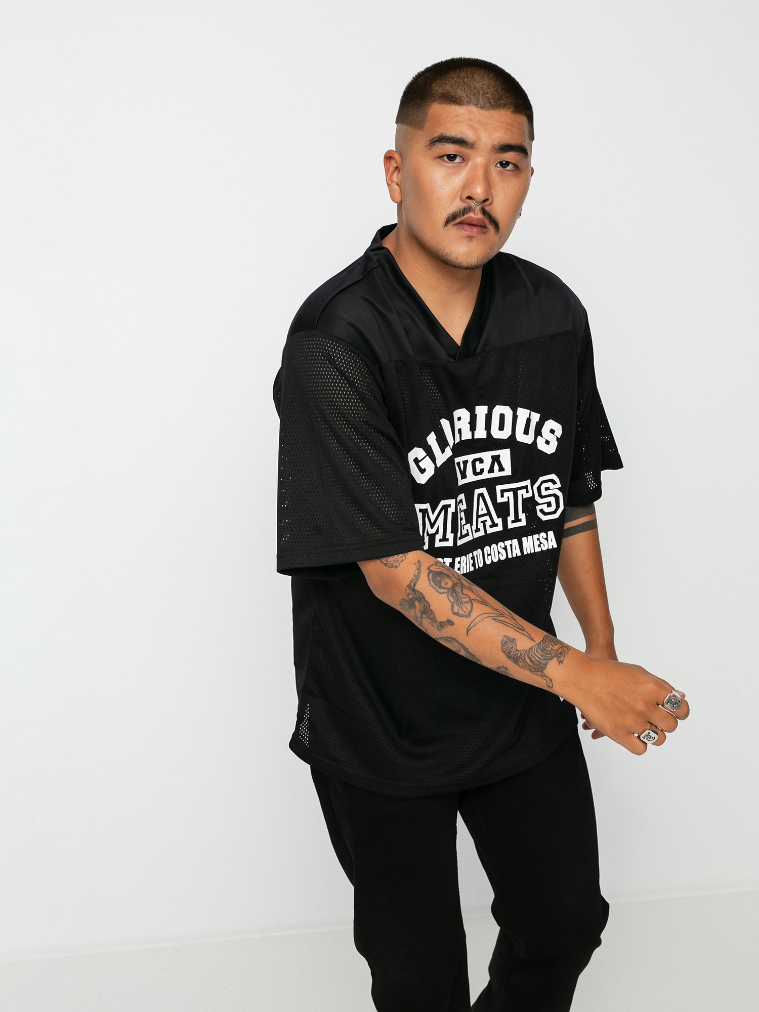 T-shirt RVCA Matty Practice Jerse (black)