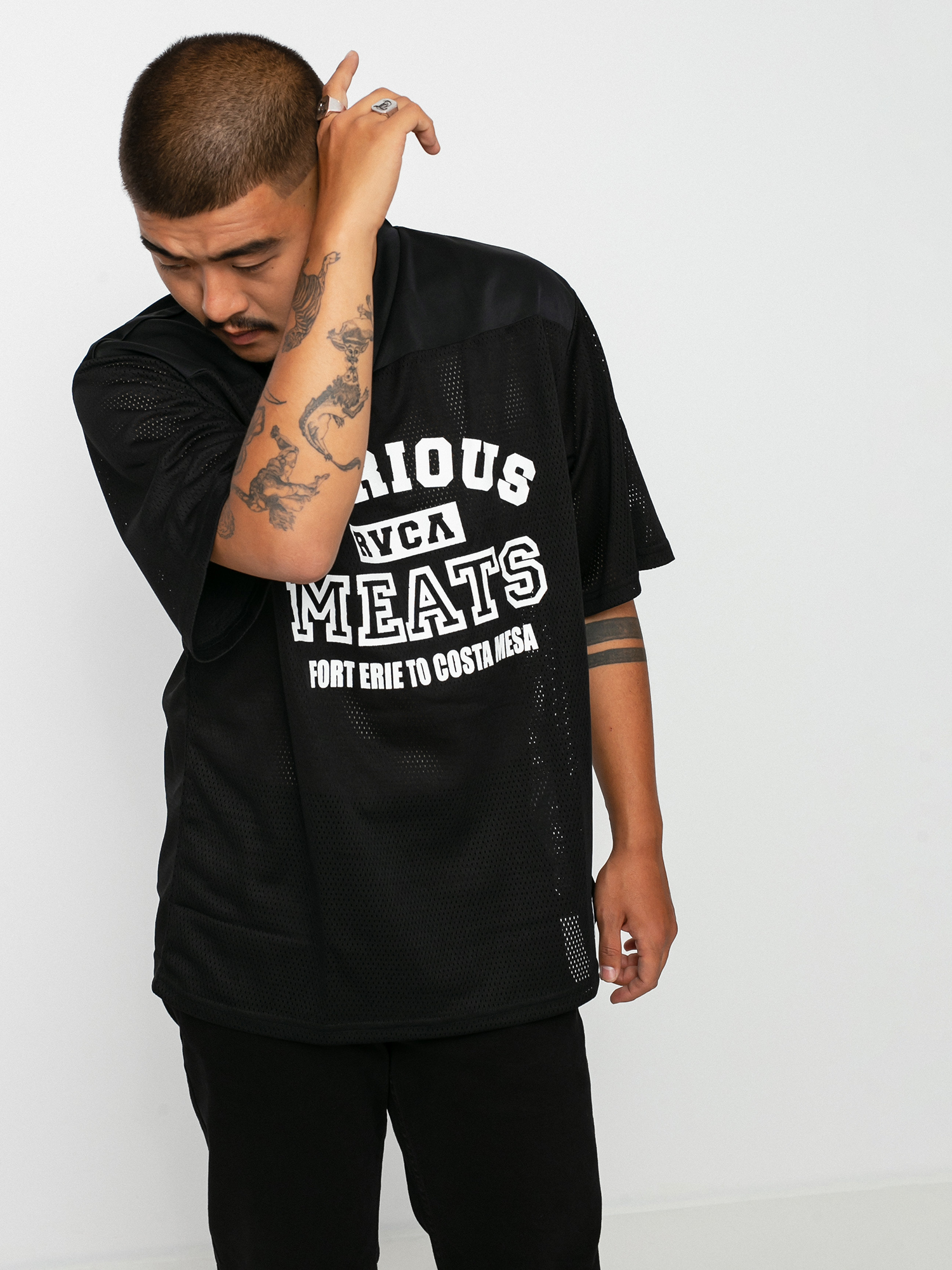 T-shirt RVCA Matty Practice Jerse (black)