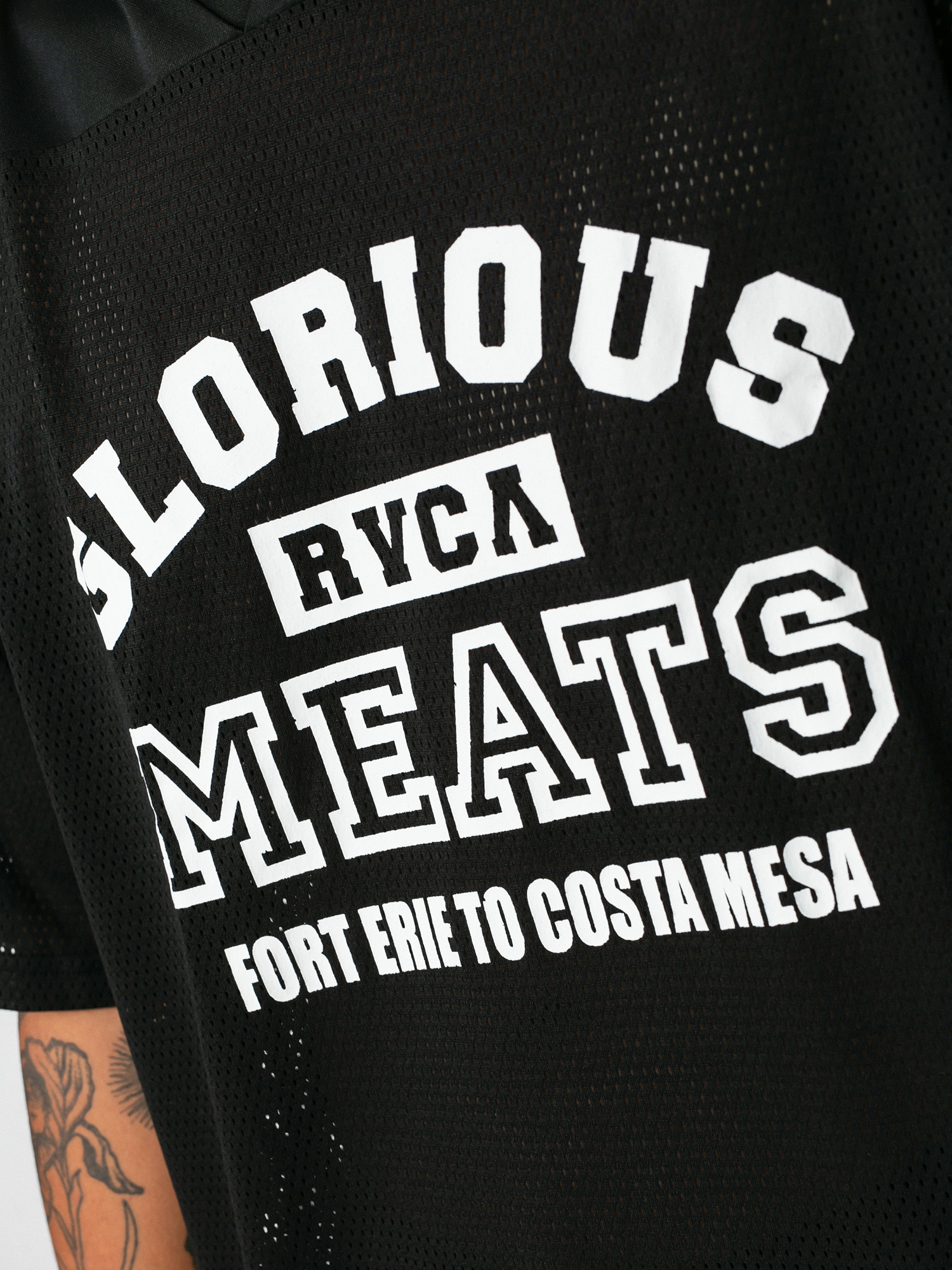 T-shirt RVCA Matty Practice Jerse (black)