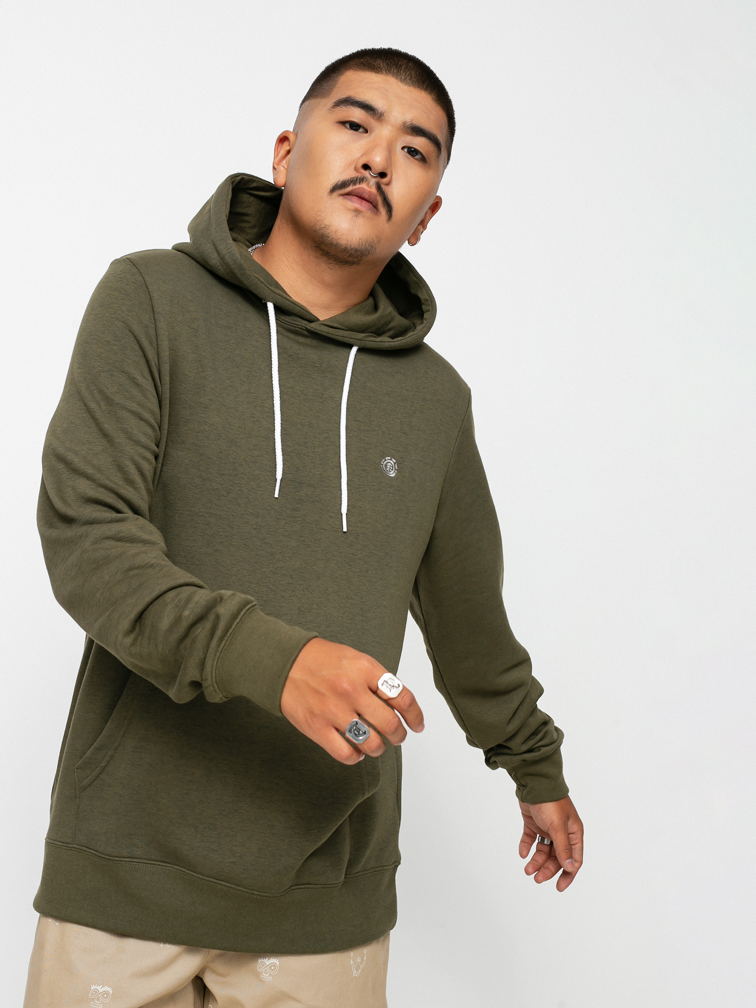 Bluza z kapturem Element Cornell Classic HD (army)