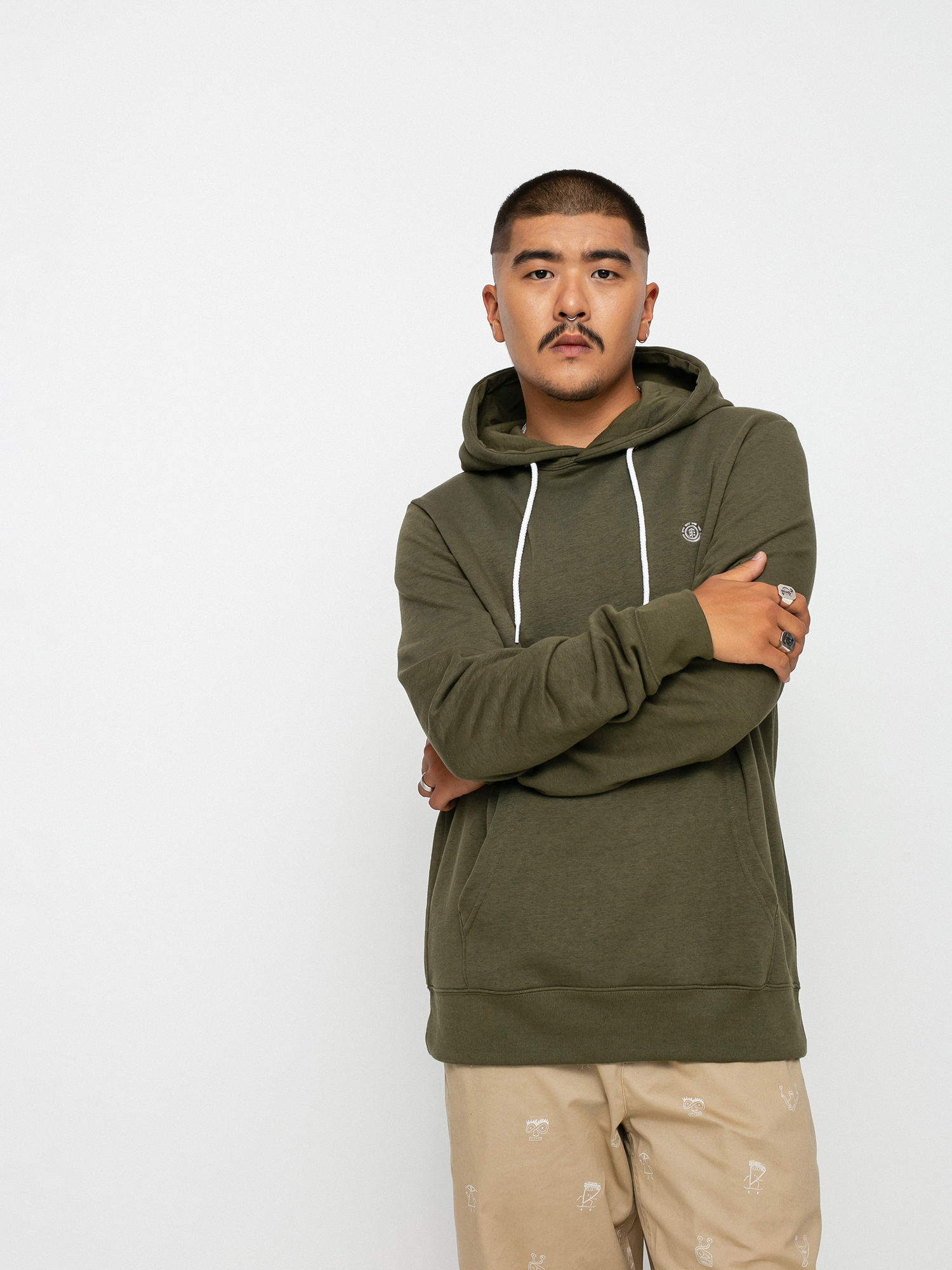 Bluza z kapturem Element Cornell Classic HD (army)