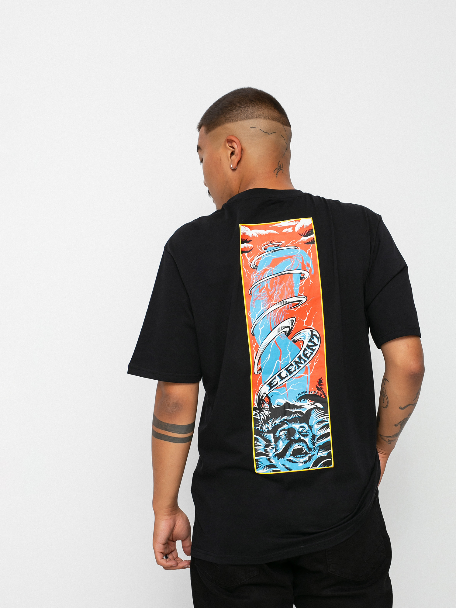 T-shirt Element Yukoo (flint black)