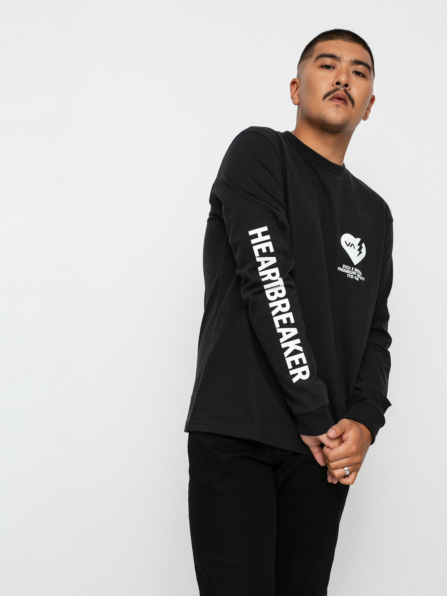 Longsleeve RVCA Bedwin Heartbreaker (black)