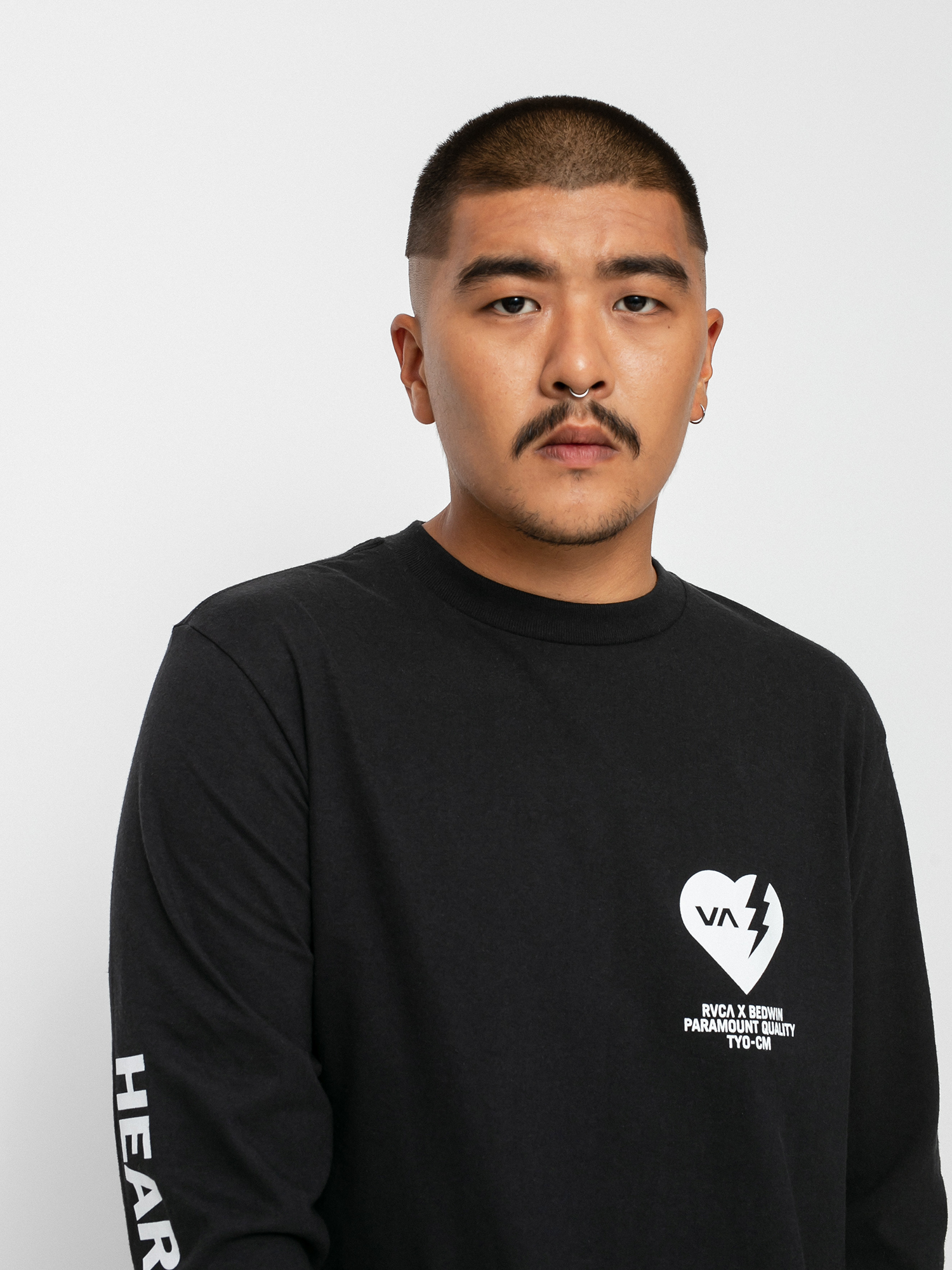 Longsleeve RVCA Bedwin Heartbreaker (black)