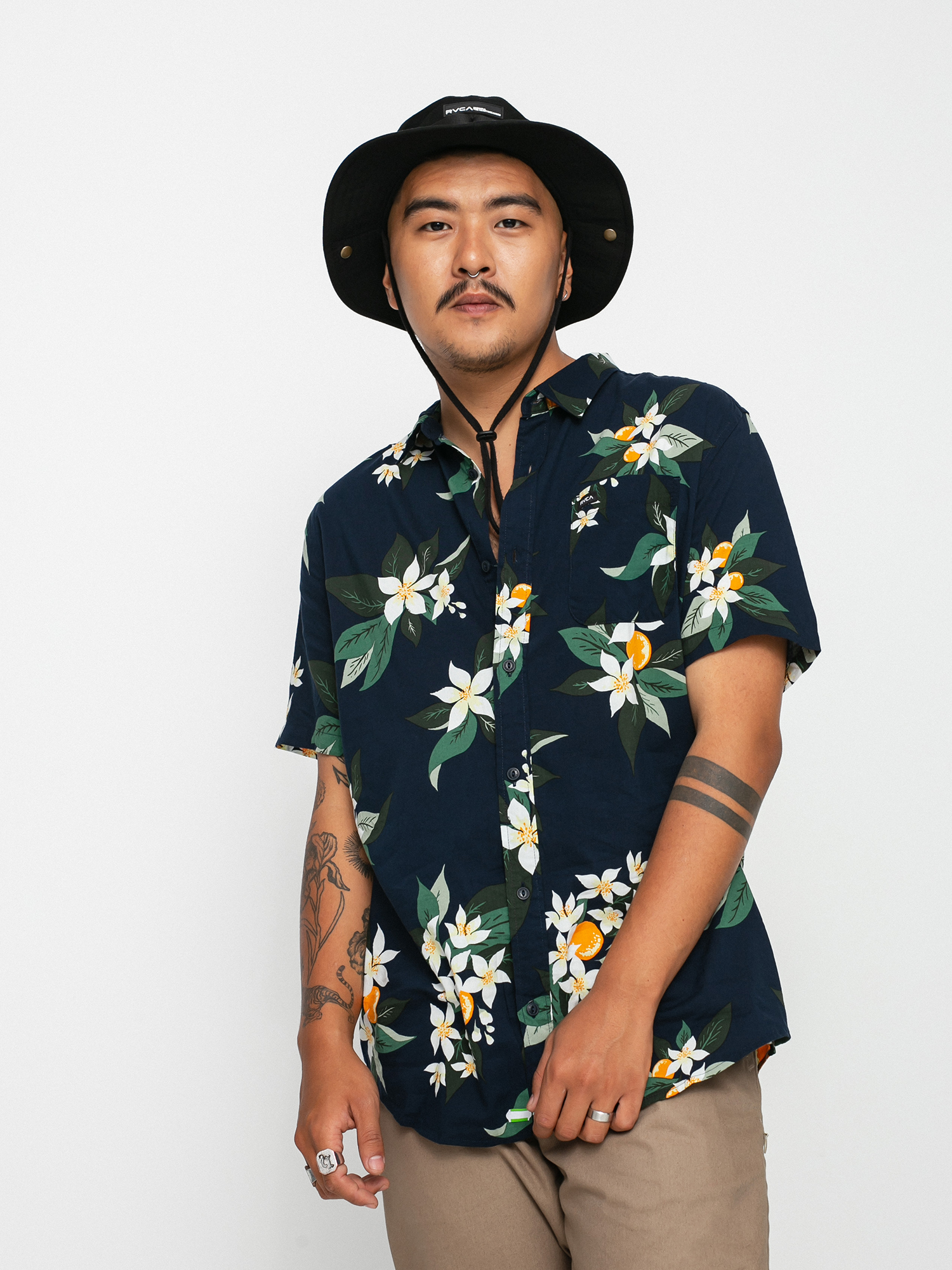 Koszula RVCA Anaheim (navy marine)
