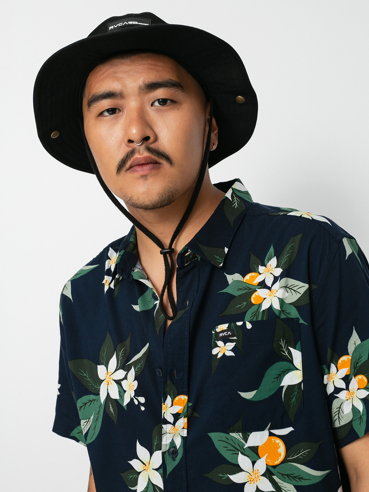 Koszula RVCA Anaheim (navy marine)
