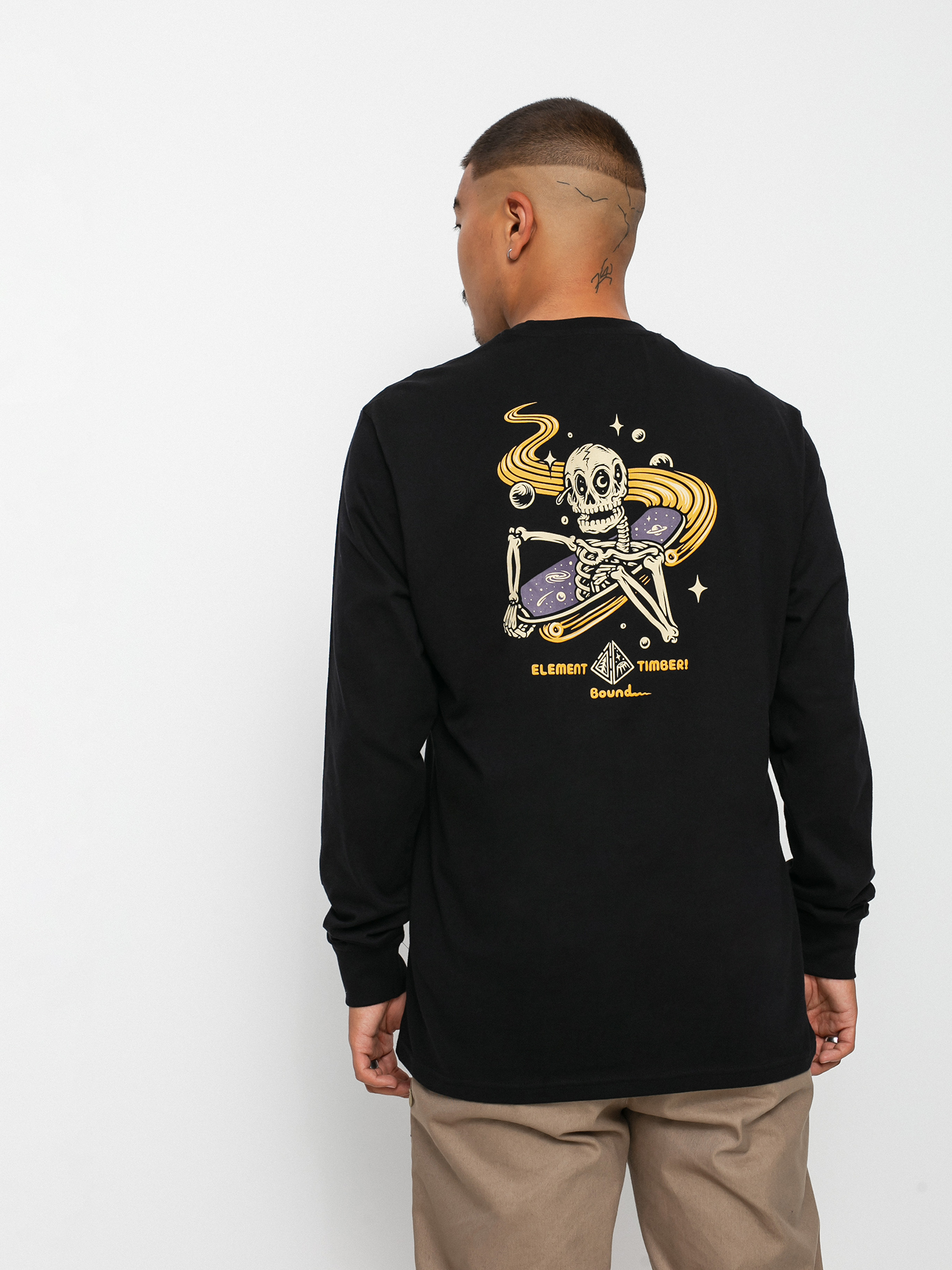 Longsleeve Element Transender (flint black)