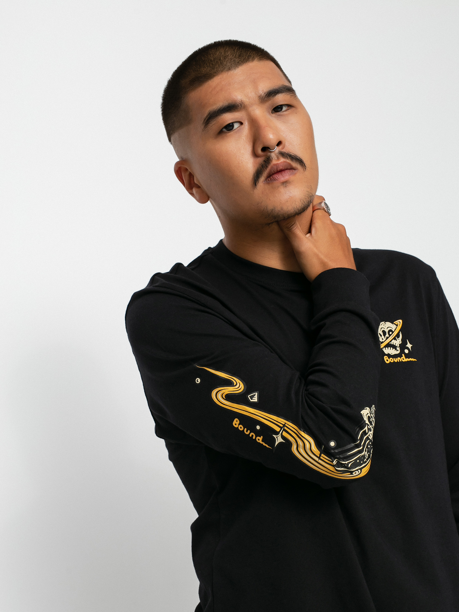 Longsleeve Element Transender (flint black)