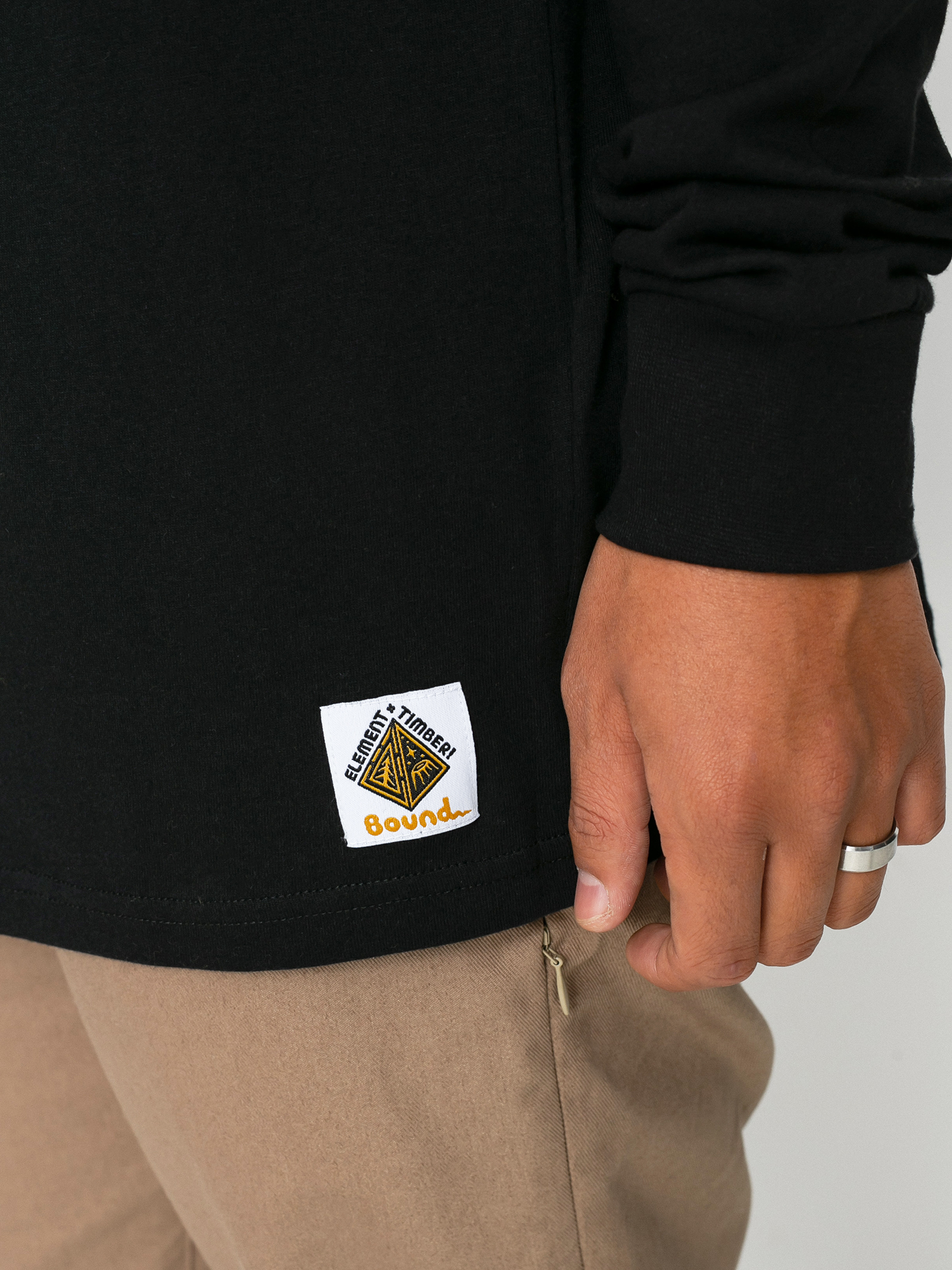 Longsleeve Element Transender (flint black)