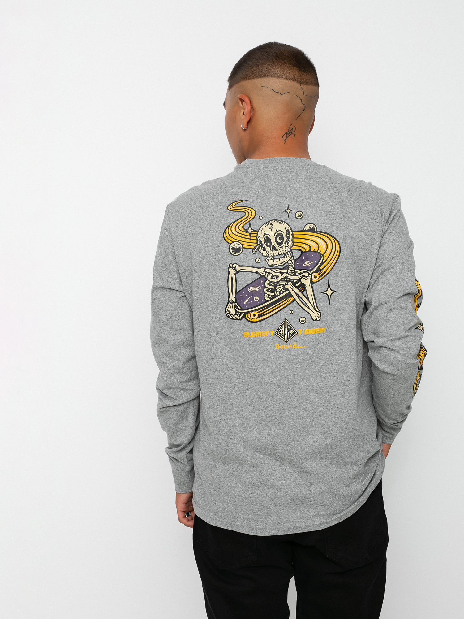 Longsleeve Element Transender (grey heather)