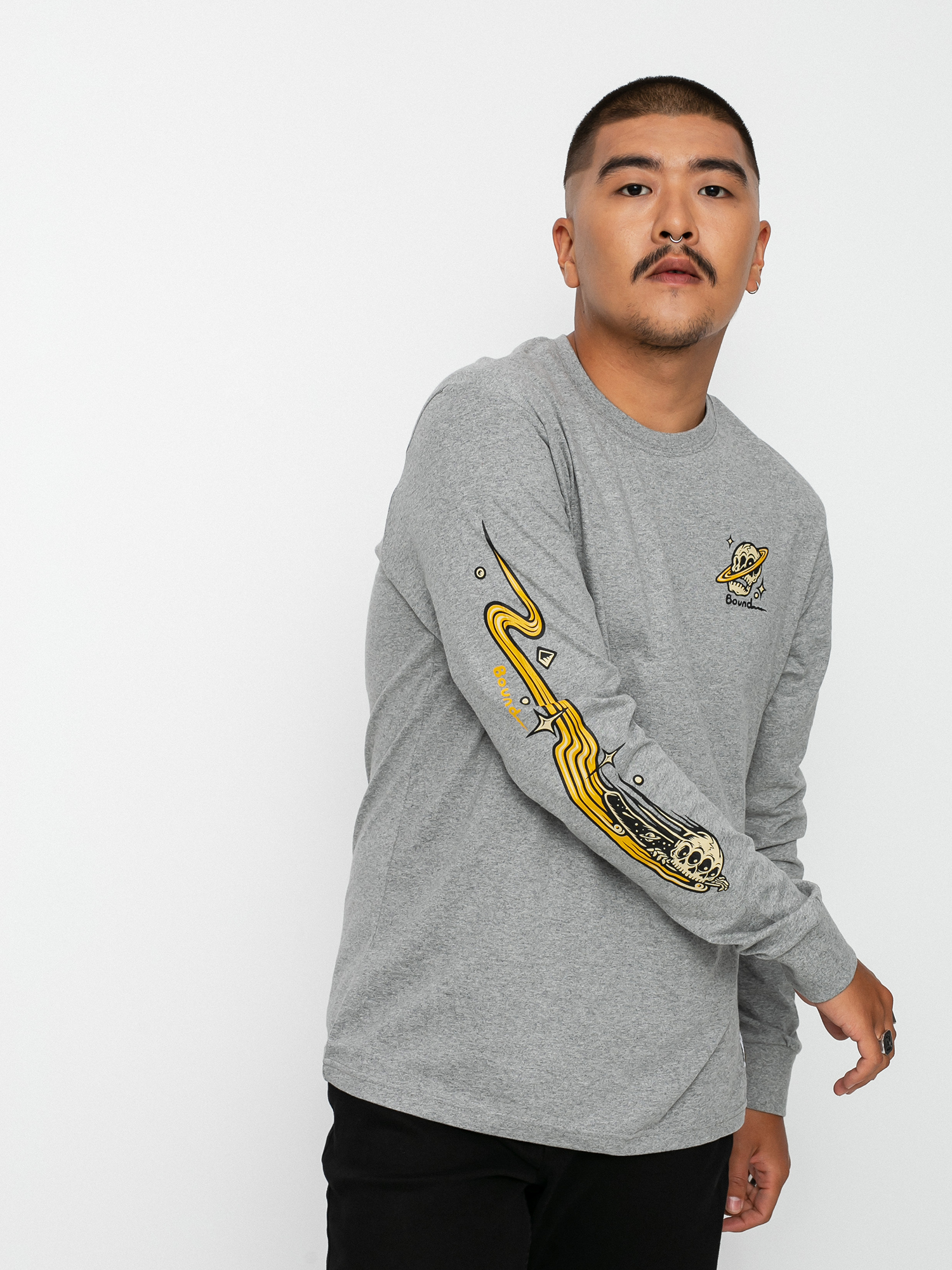 Longsleeve Element Transender (grey heather)