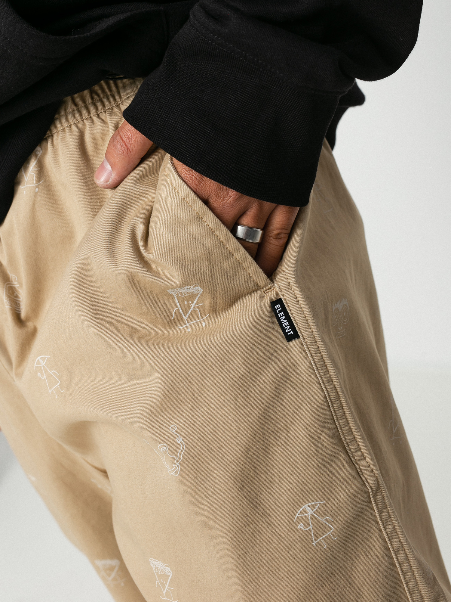 Spodnie Element Chillin Galaxy (desert khaki)