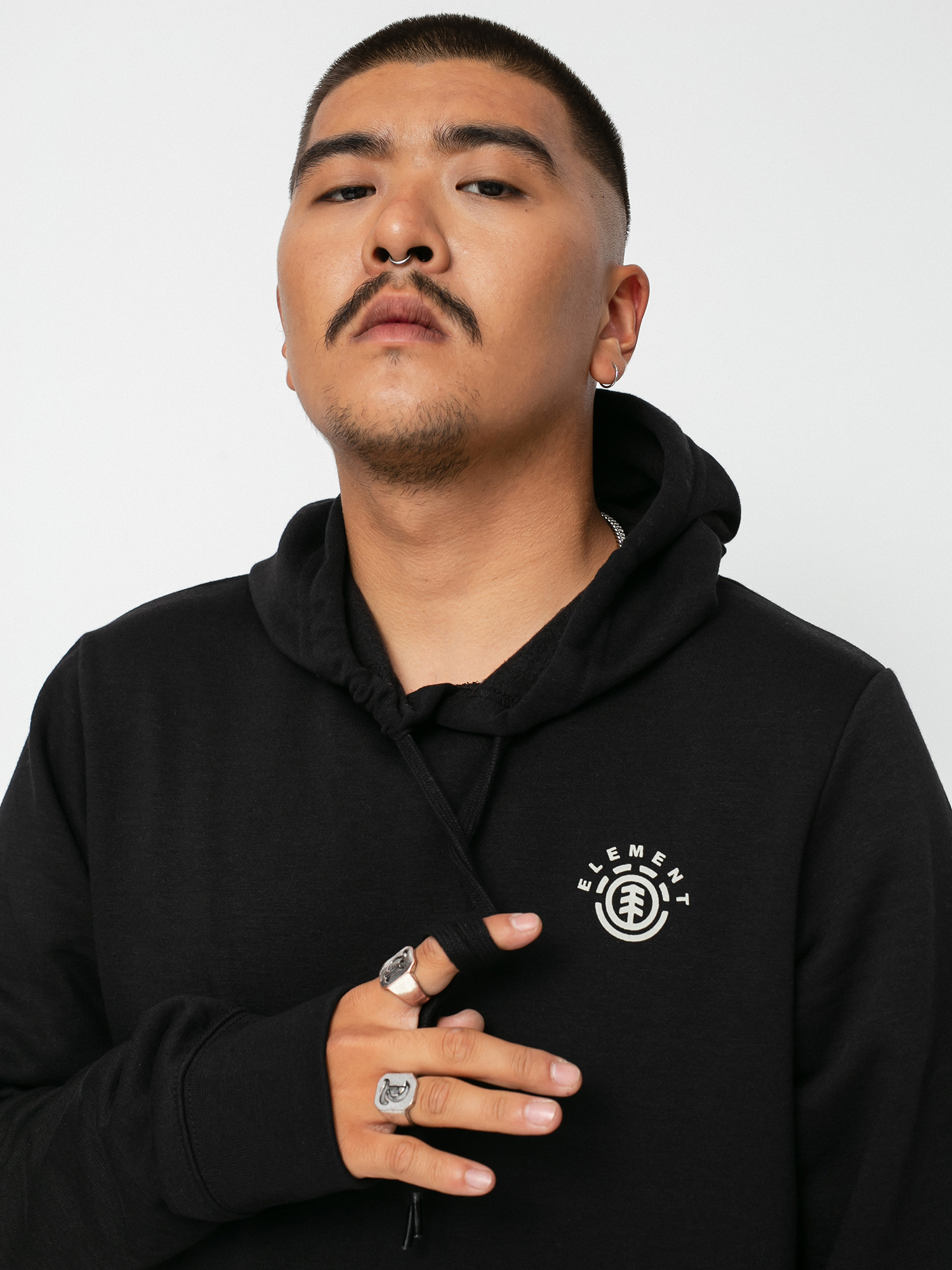Bluza z kapturem Element Ivyhill HD (flint black)