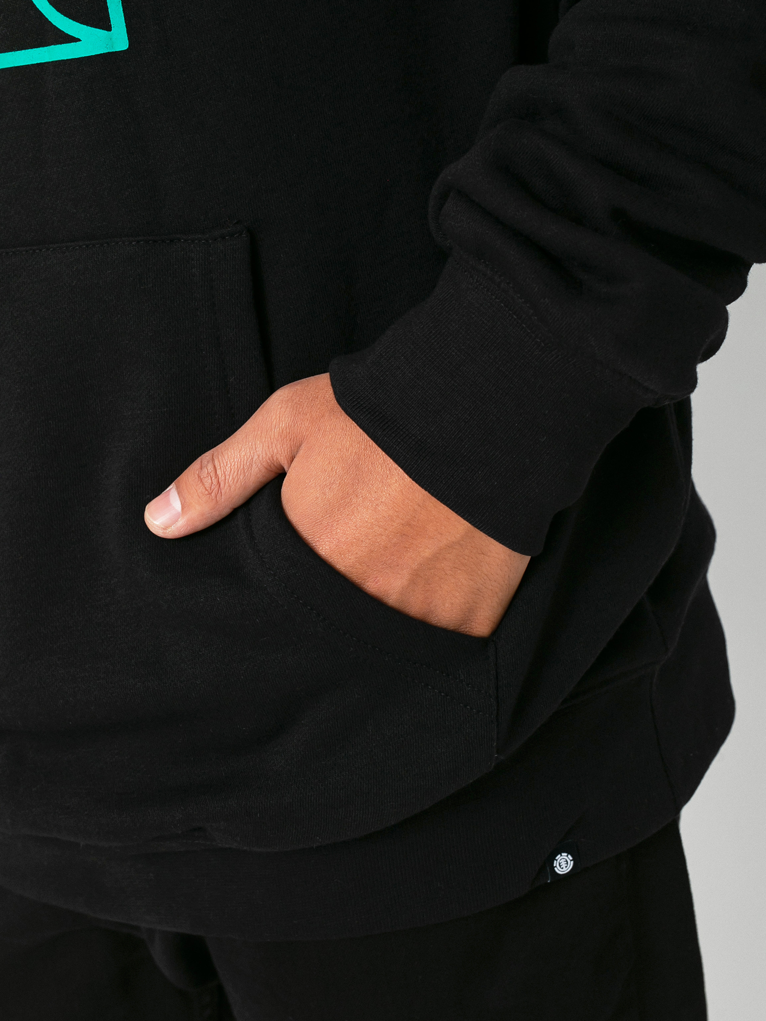 Bluza z kapturem Element Kimos HD (flint black)