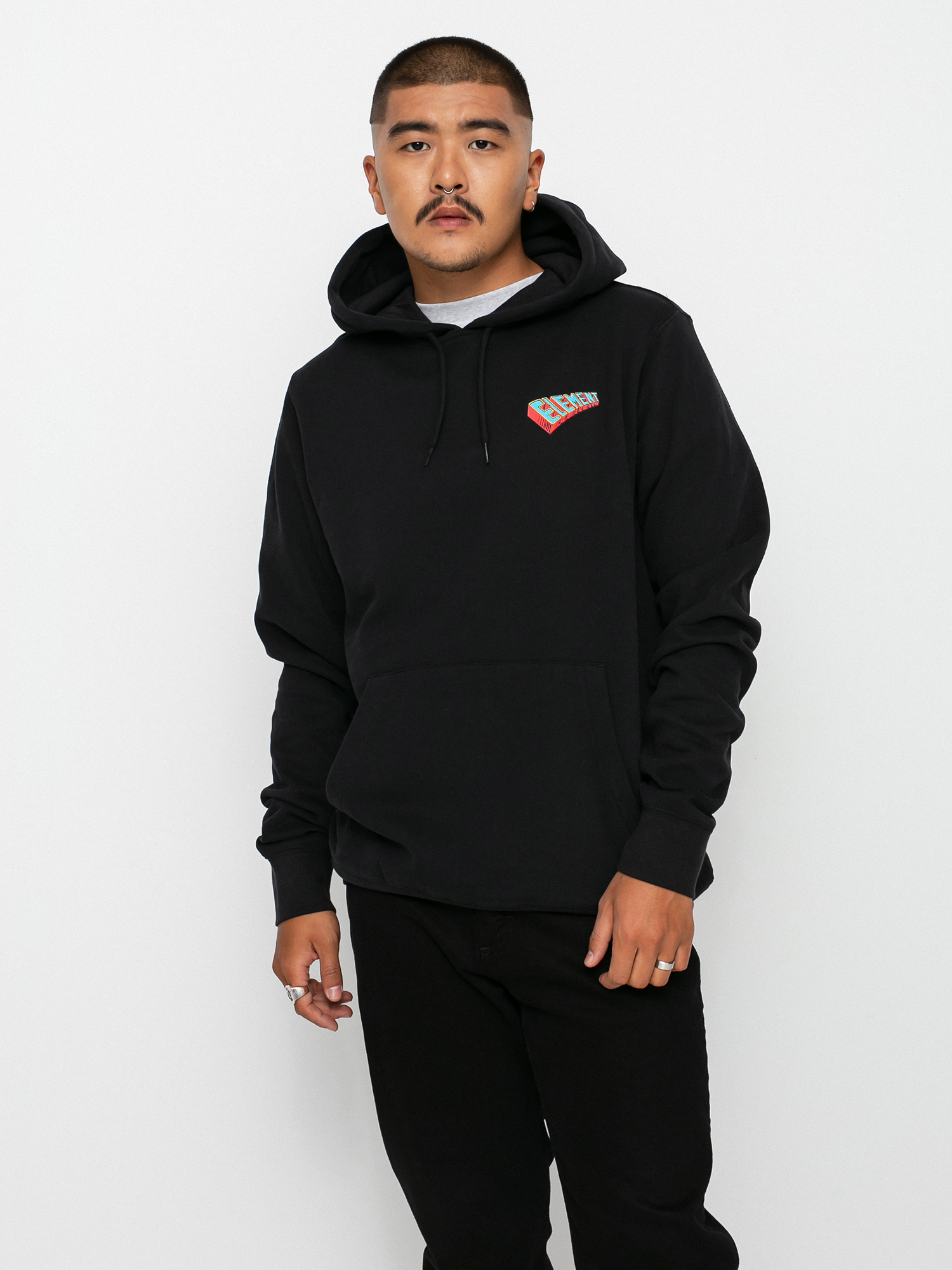 Bluza z kapturem Element Escape Heaven Td HD (flint black)