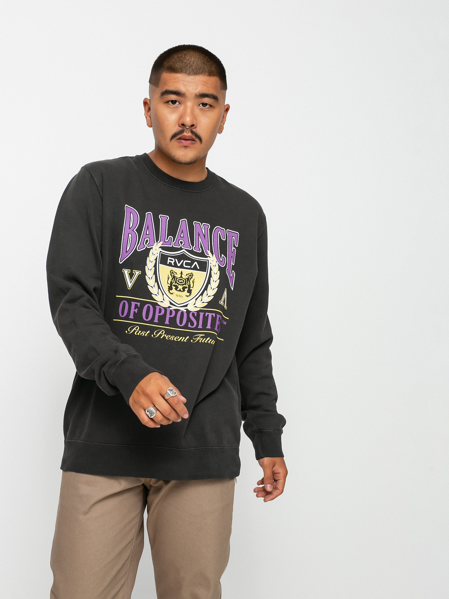 Bluza RVCA Cambridge (black)