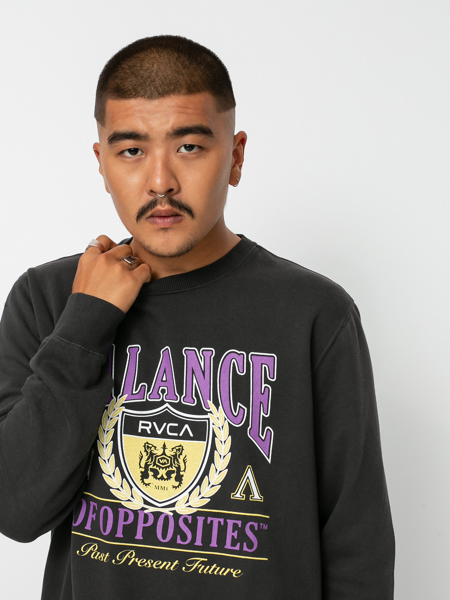 Bluza RVCA Cambridge (black)