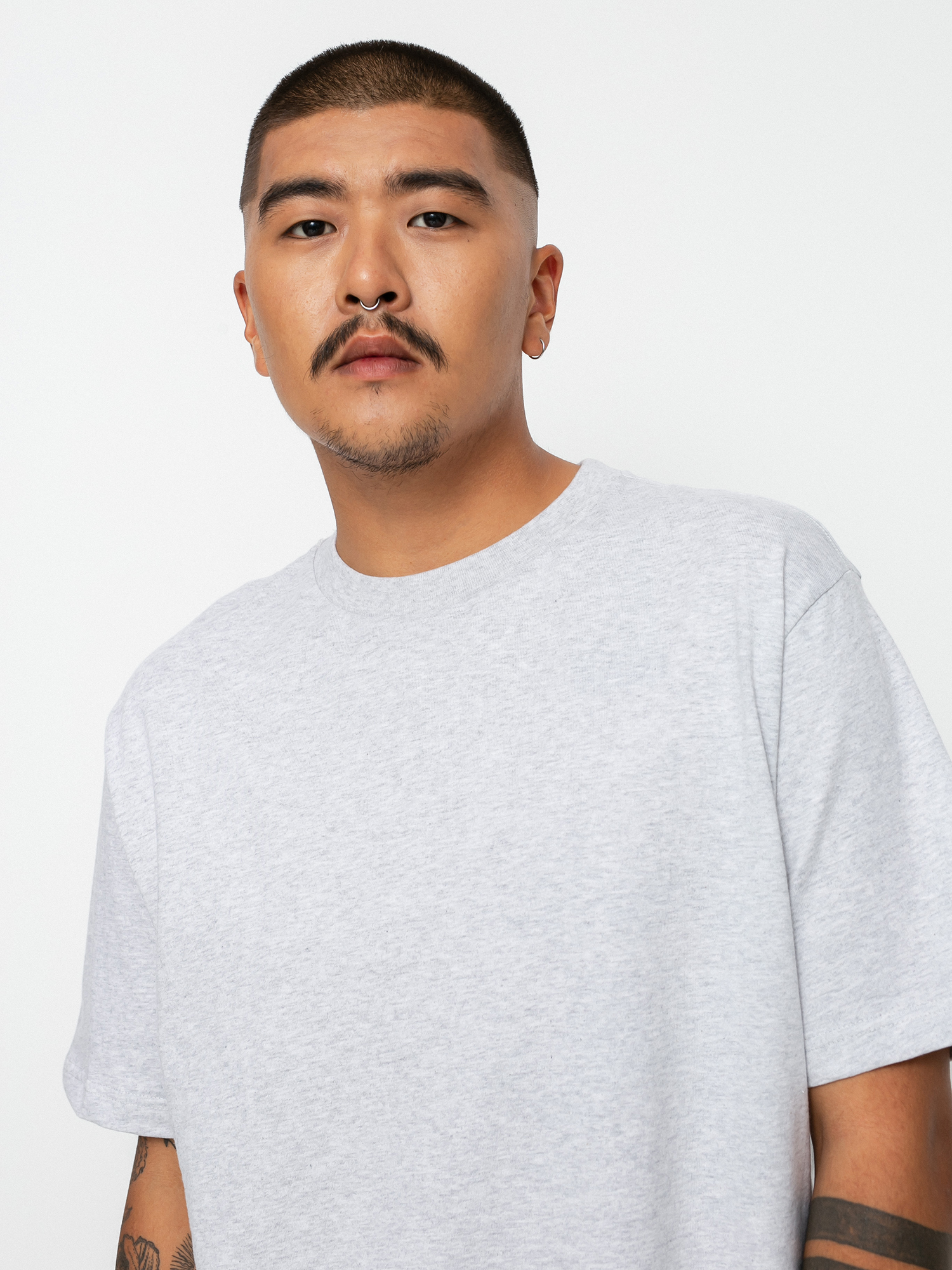 T-shirt RVCA Recession Tee (athletic heathe)