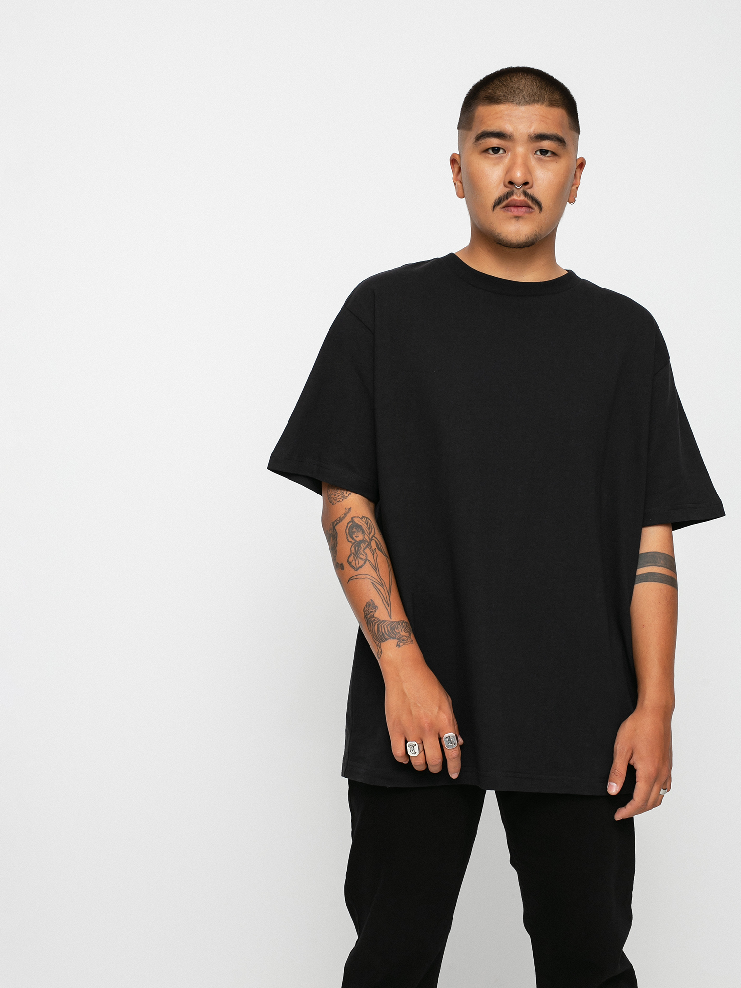 T-shirt RVCA Recession Tee (black)