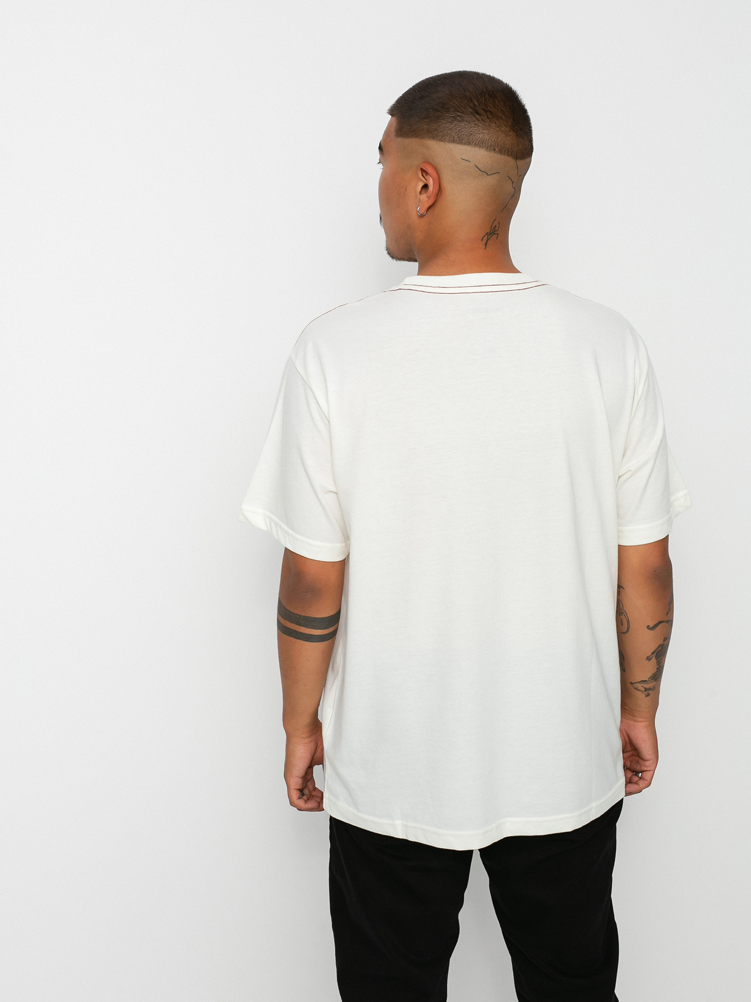 T-shirt RVCA Benj Skull (antique white)