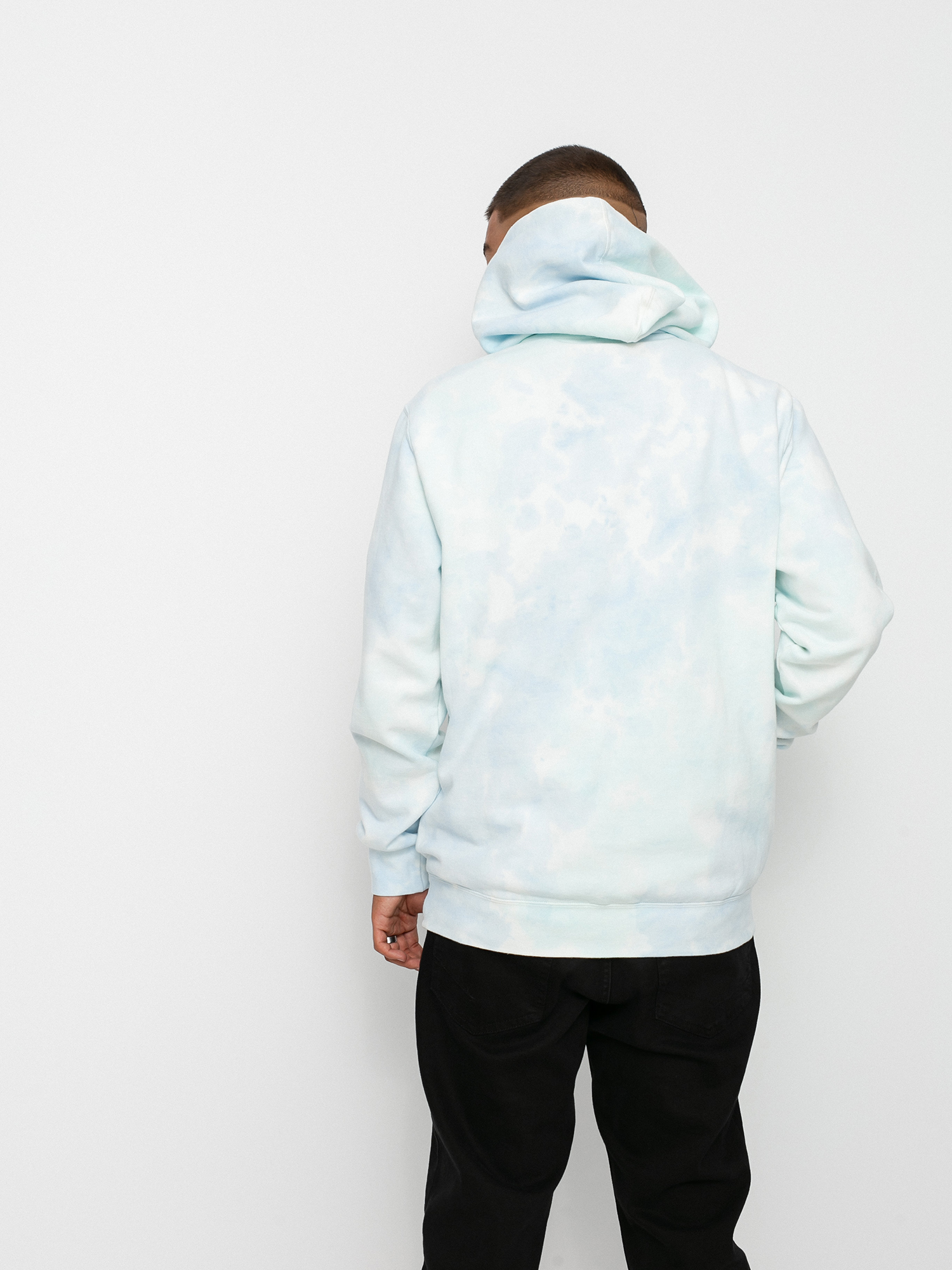 Bluza z kapturem RVCA Tonally Tie Dye HD (blu mble tie de)