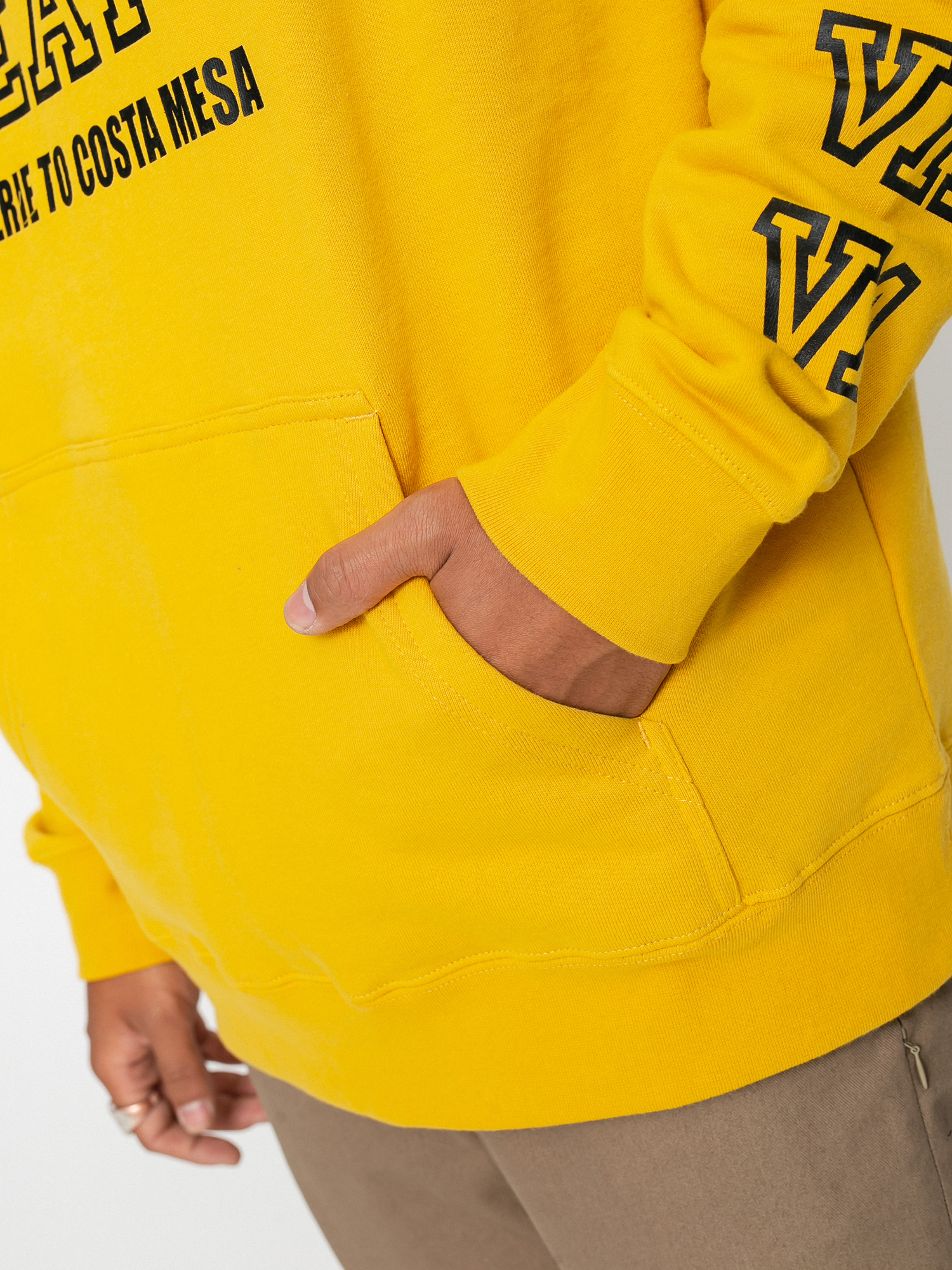 Bluza z kapturem RVCA Matty HD (gold)