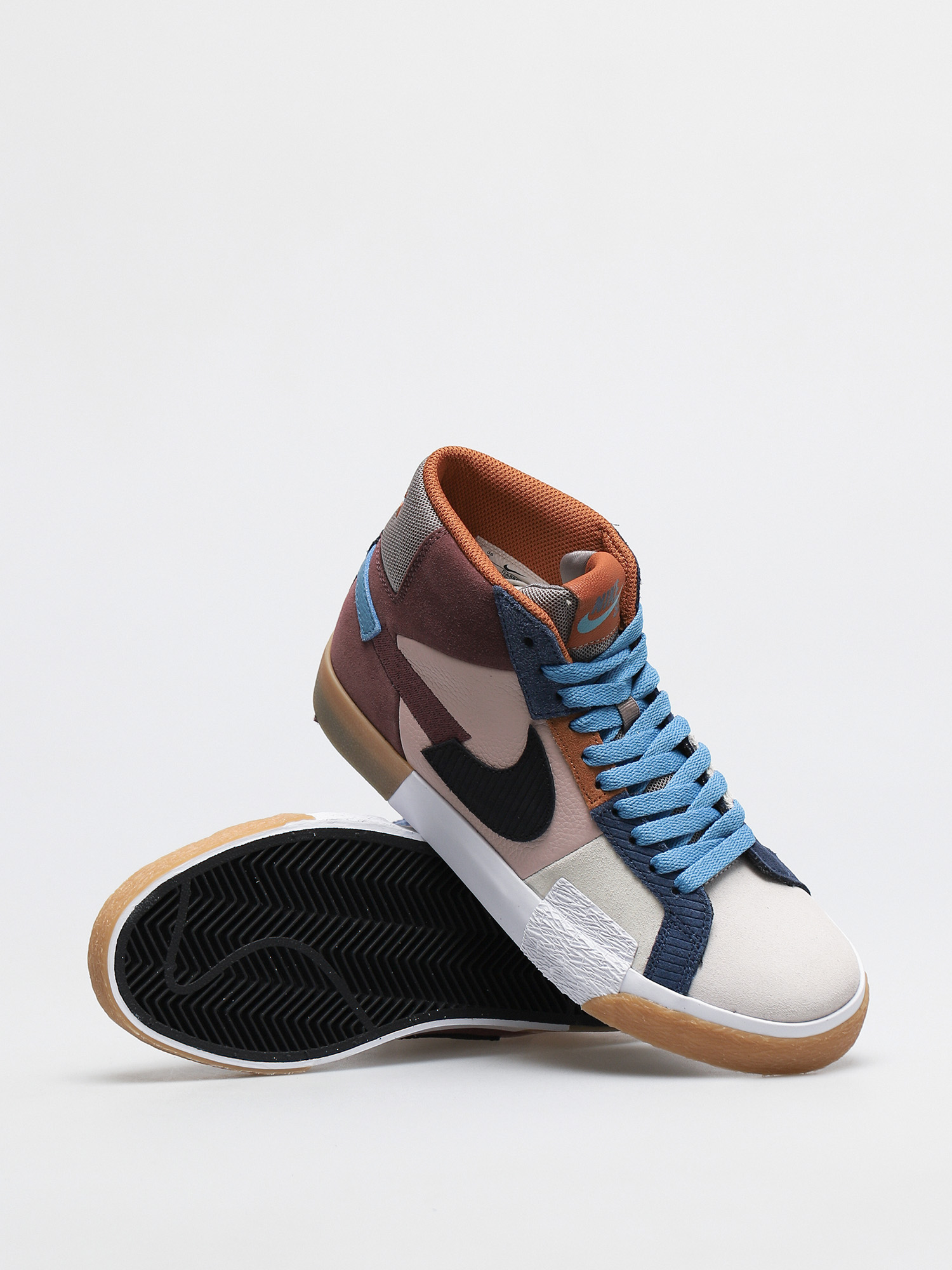 Buty Nike SB Zoom Blazer Mid Premium (dark wine/black pink oxford cashmere)