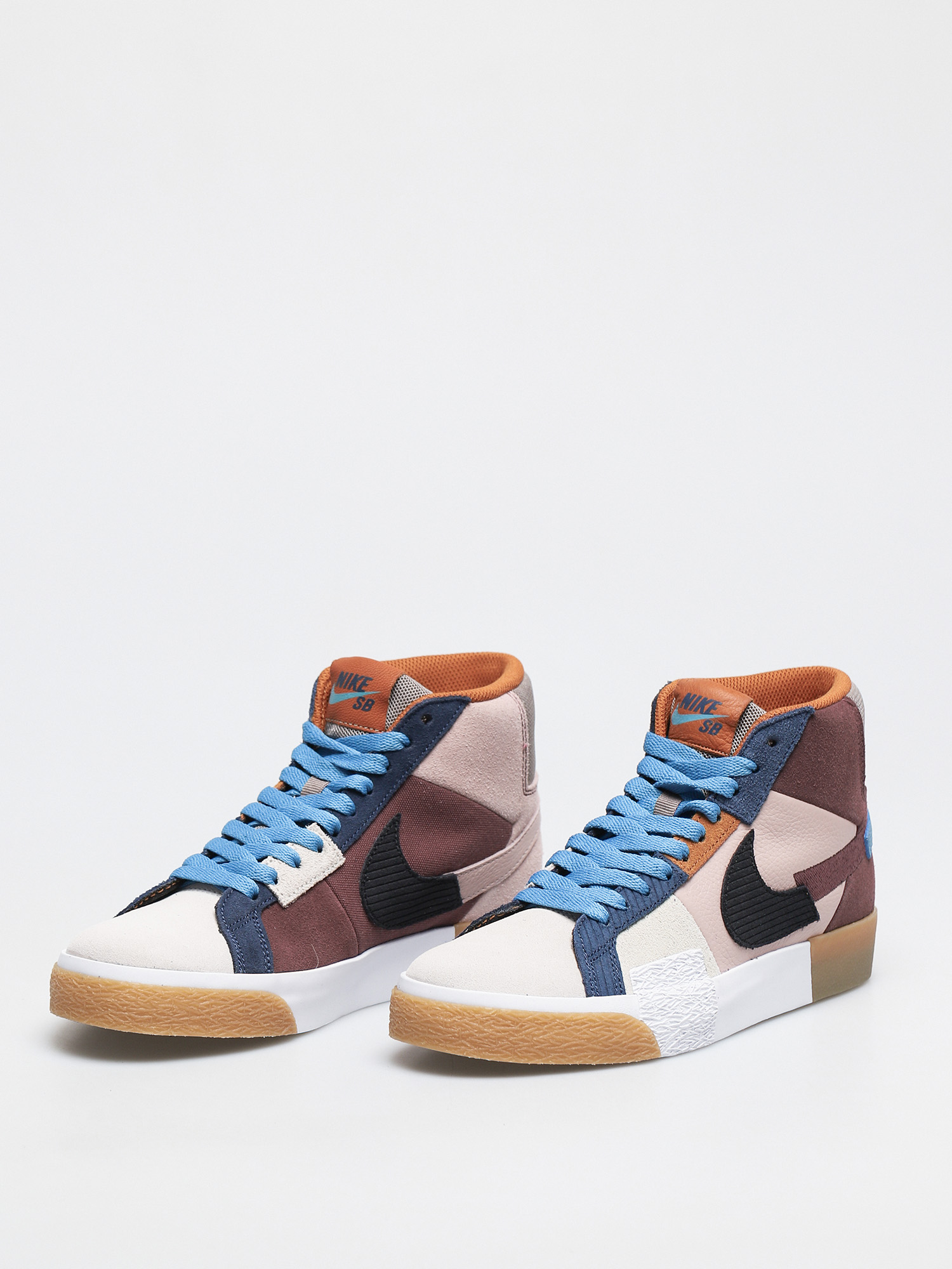 Buty Nike SB Zoom Blazer Mid Premium (dark wine/black pink oxford cashmere)
