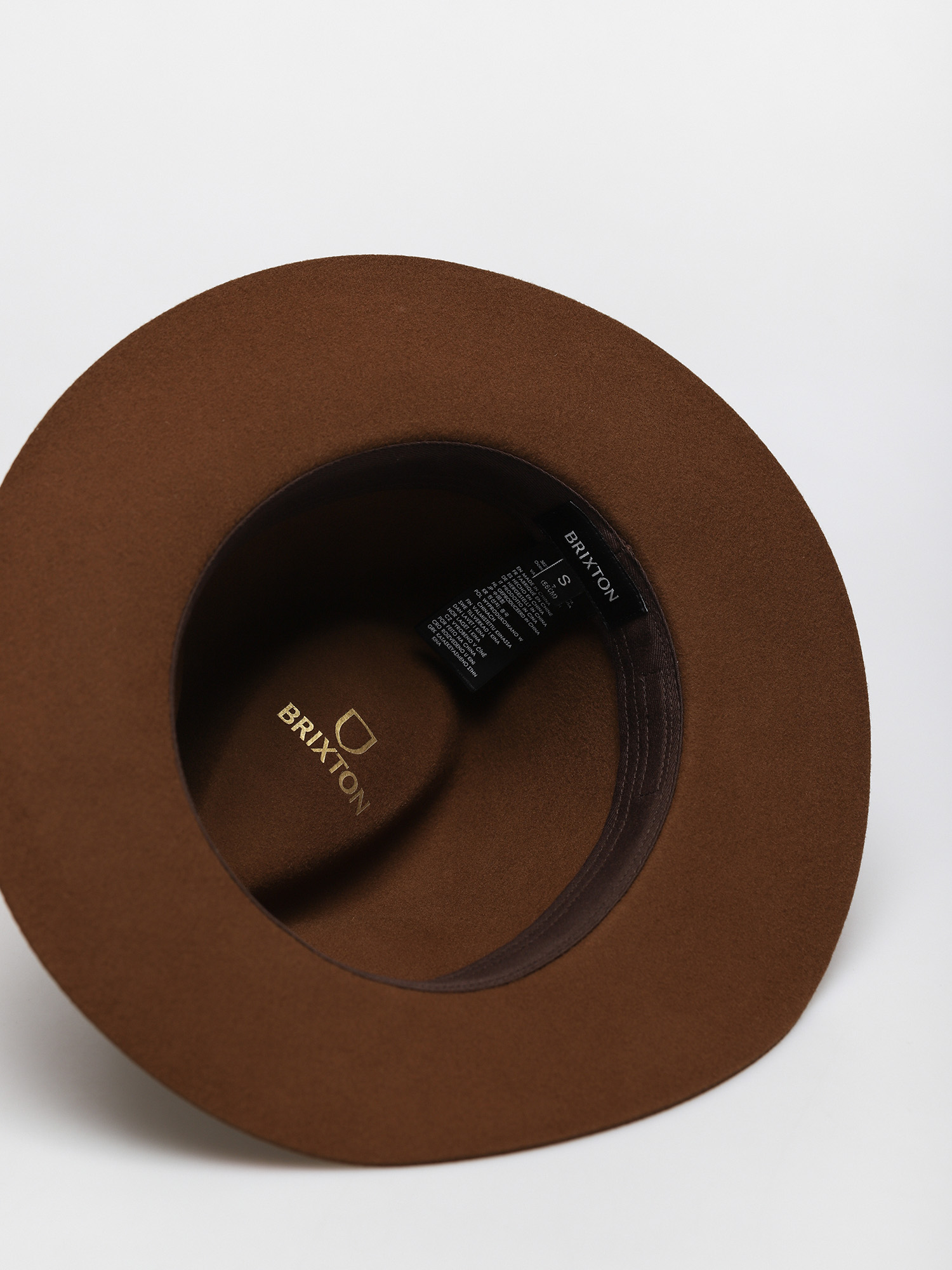 Kapelusz Brixton Wesley Packable Fedora (coffee)