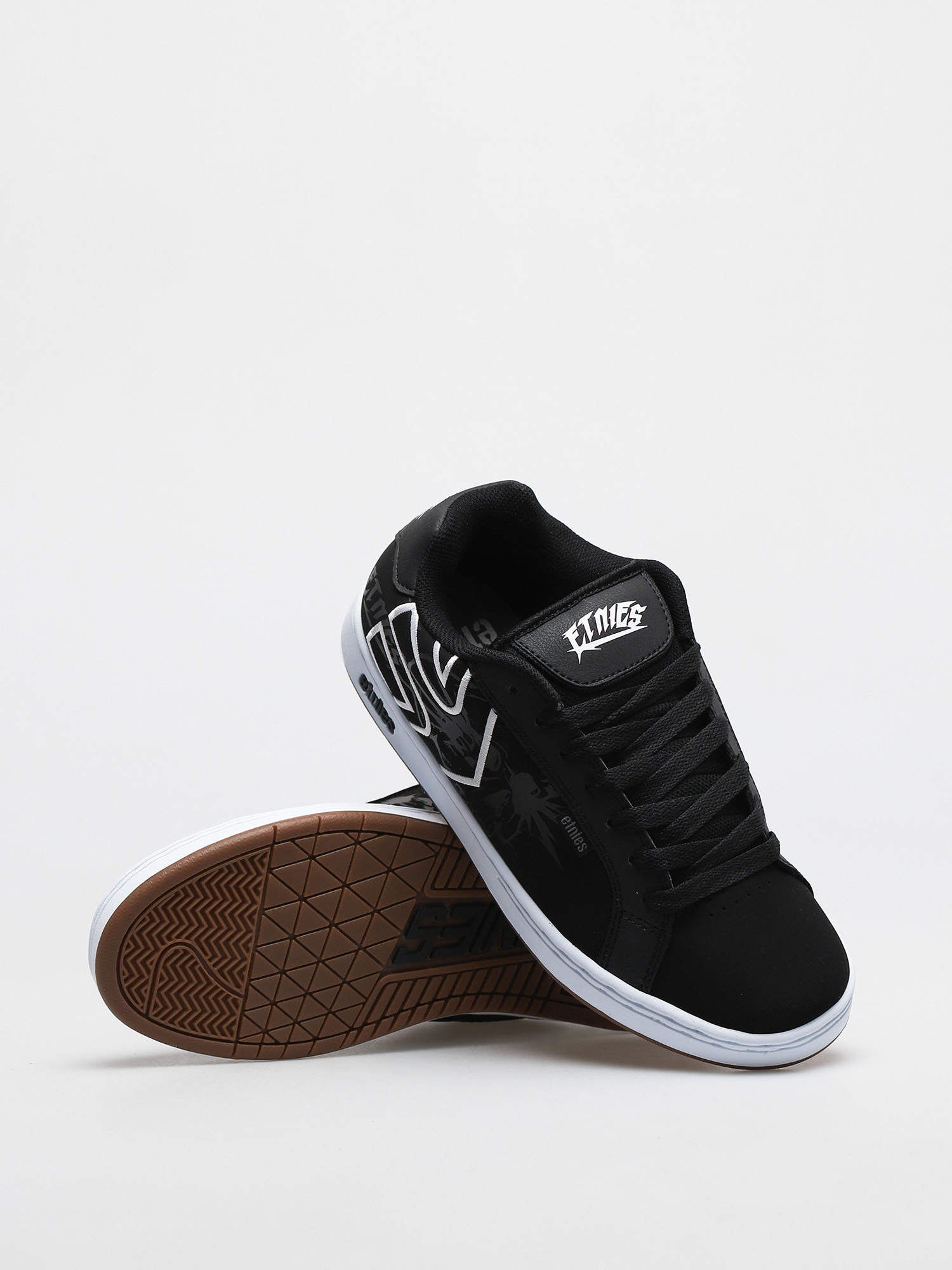 Buty Etnies Fader (black/skulls)