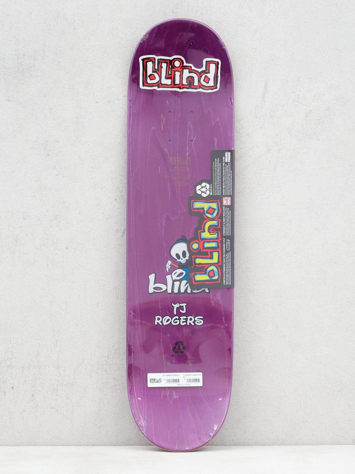 Deck Blind TJ Reaper Character R7 (purple)