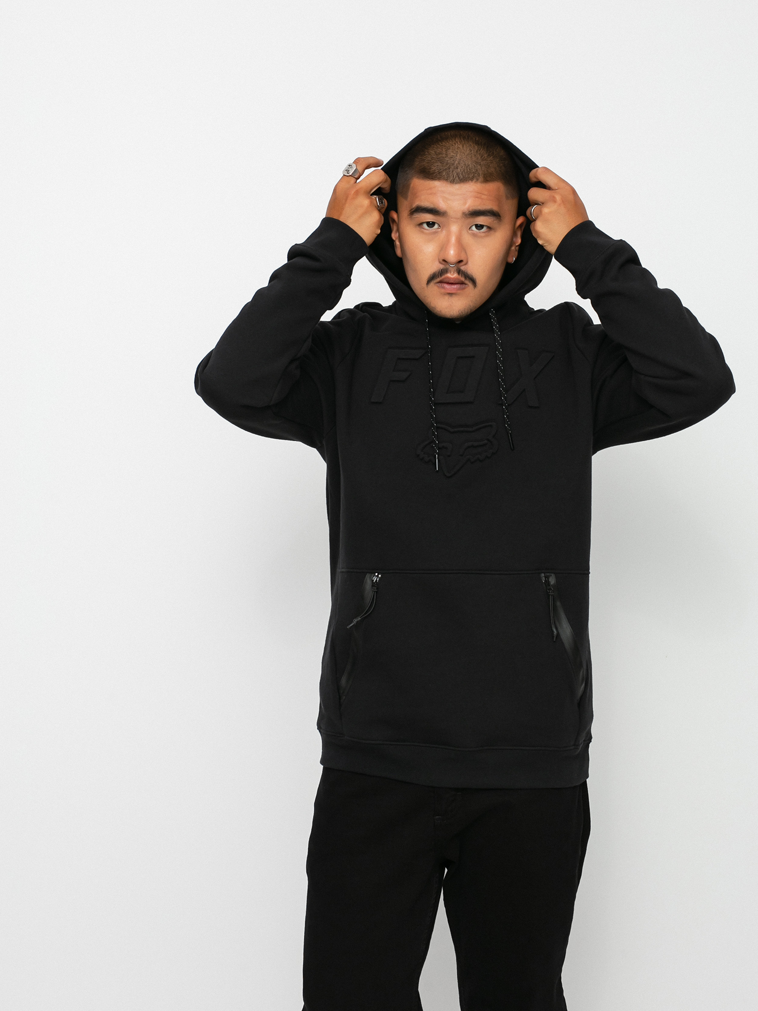 Bluza z kapturem Fox Backlash Dwr HD (blk)