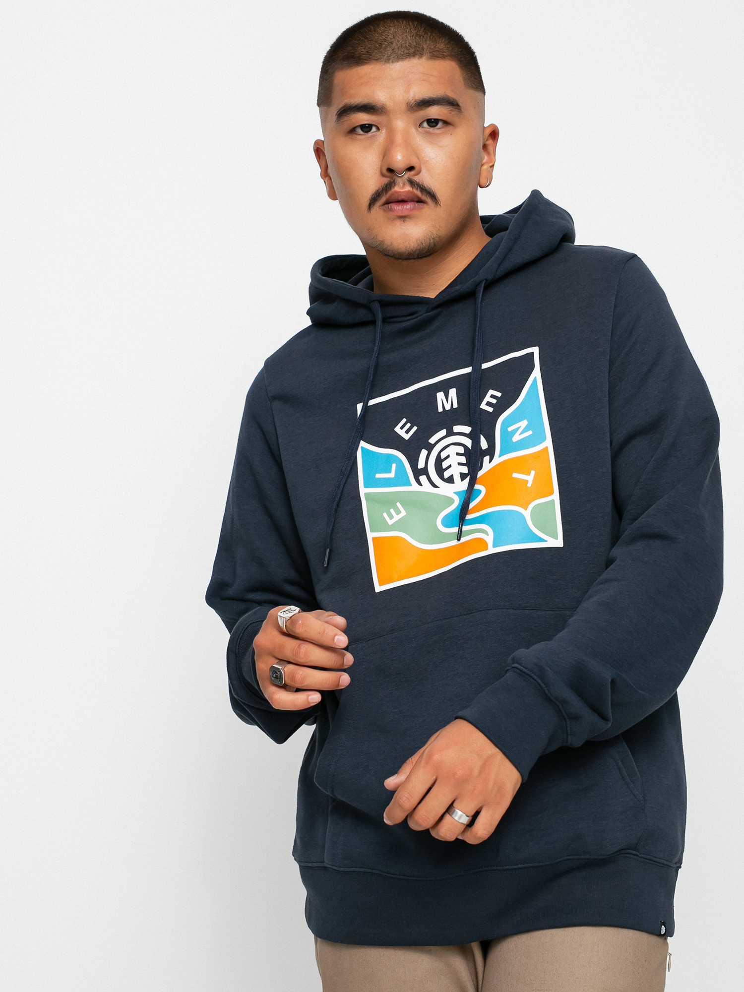 Bluza z kapturem Element Kimos HD (eclipse navy)