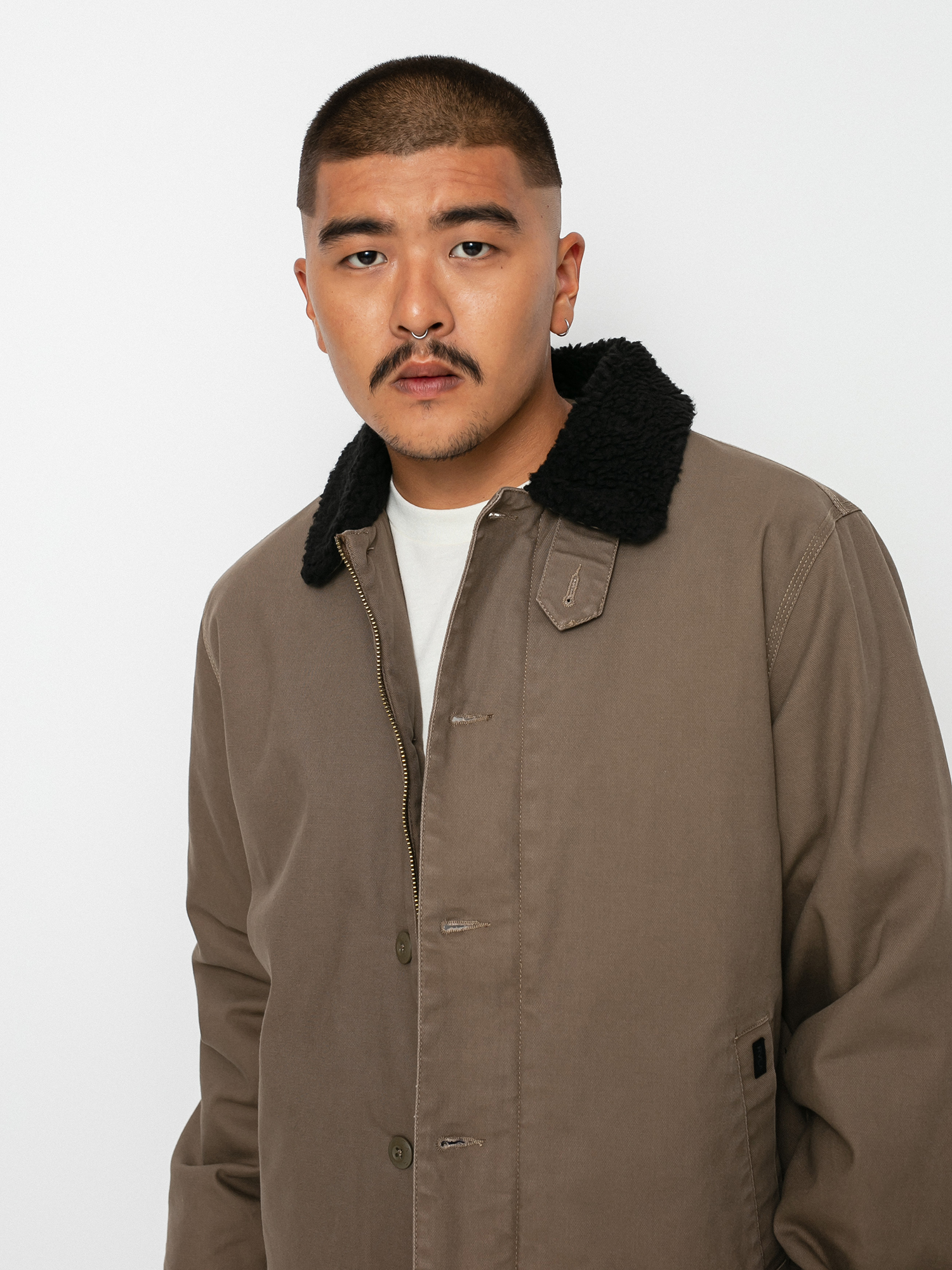 Kurtka RVCA Uss Deck Coat (wood)