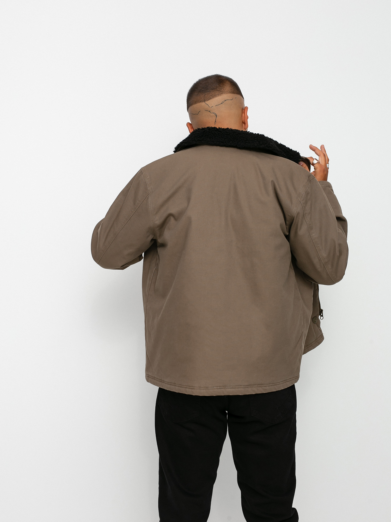 Kurtka RVCA Uss Deck Coat (wood)