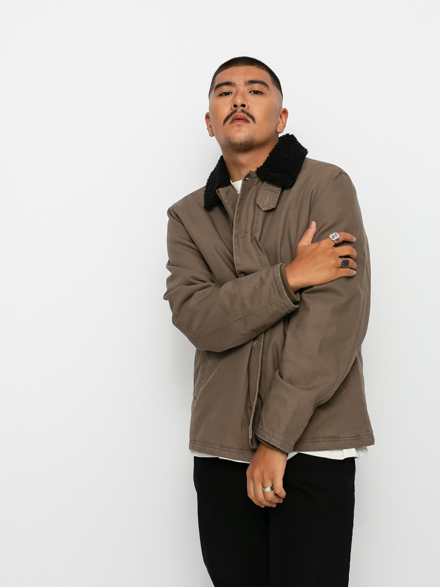 Kurtka RVCA Uss Deck Coat (wood)